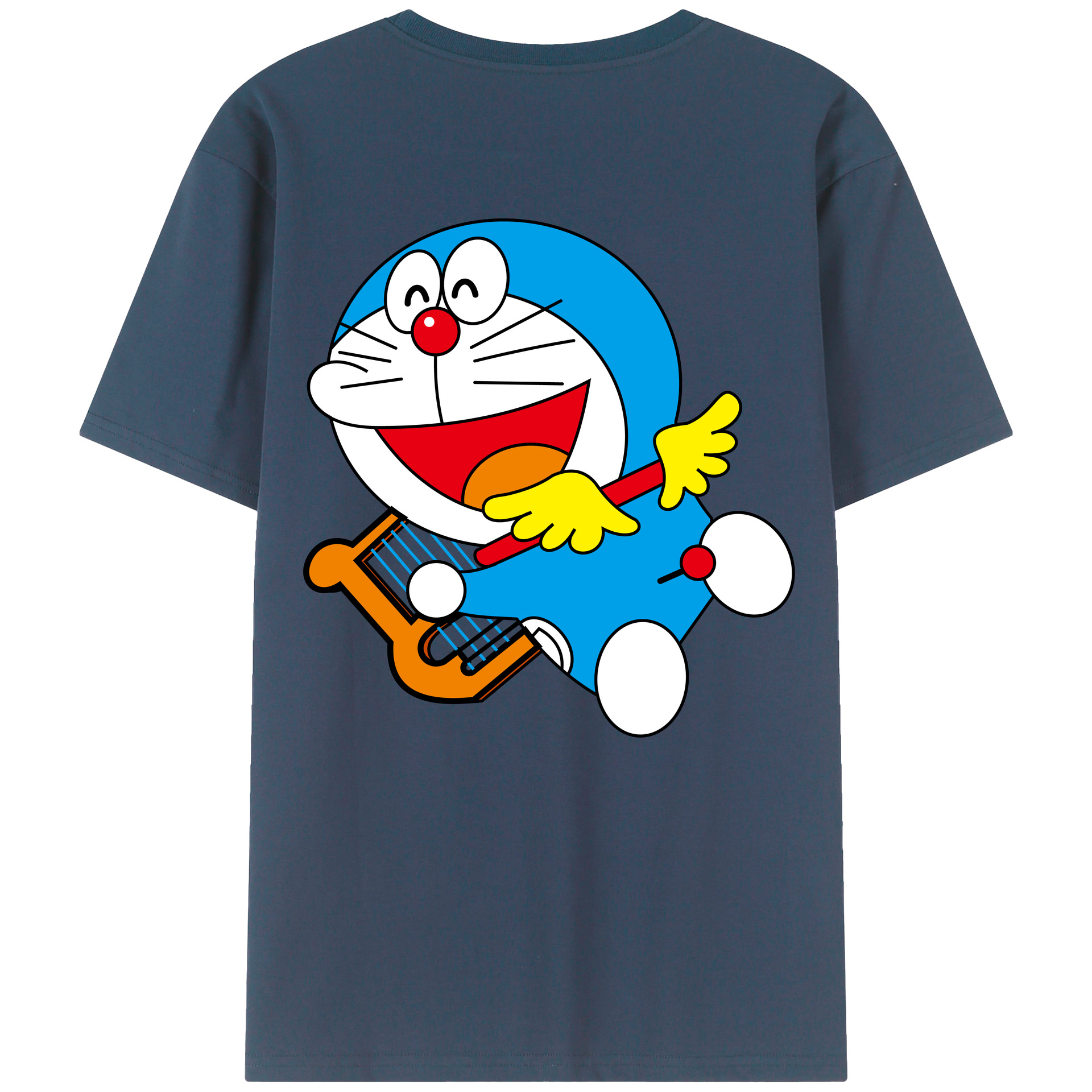 （画像用） ドラえもん Doraemon レディース半袖Tシャツ(バックプリント)