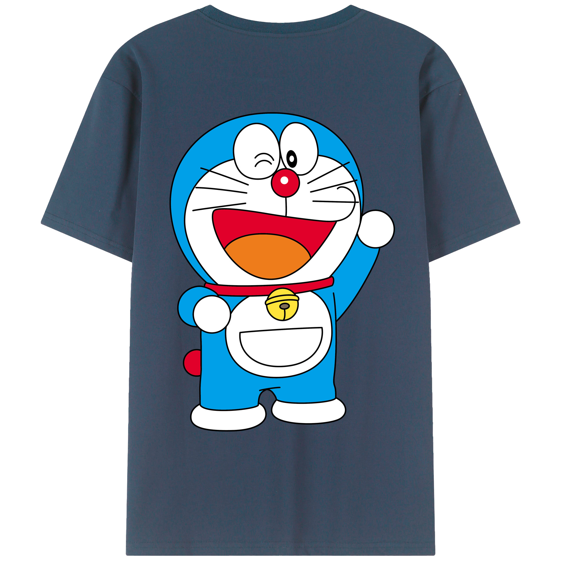 （画像用） ドラえもん Doraemon レディース半袖Tシャツ(バックプリント)