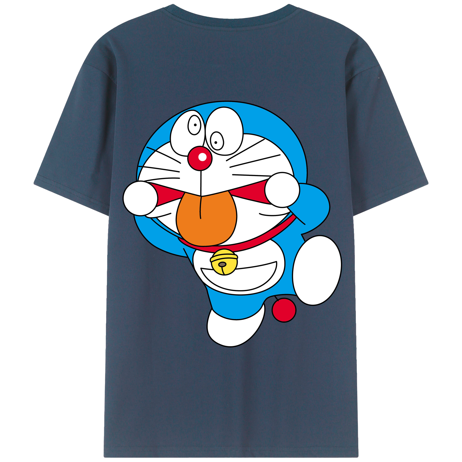 （画像用） ドラえもん Doraemon レディース半袖Tシャツ(バックプリント)