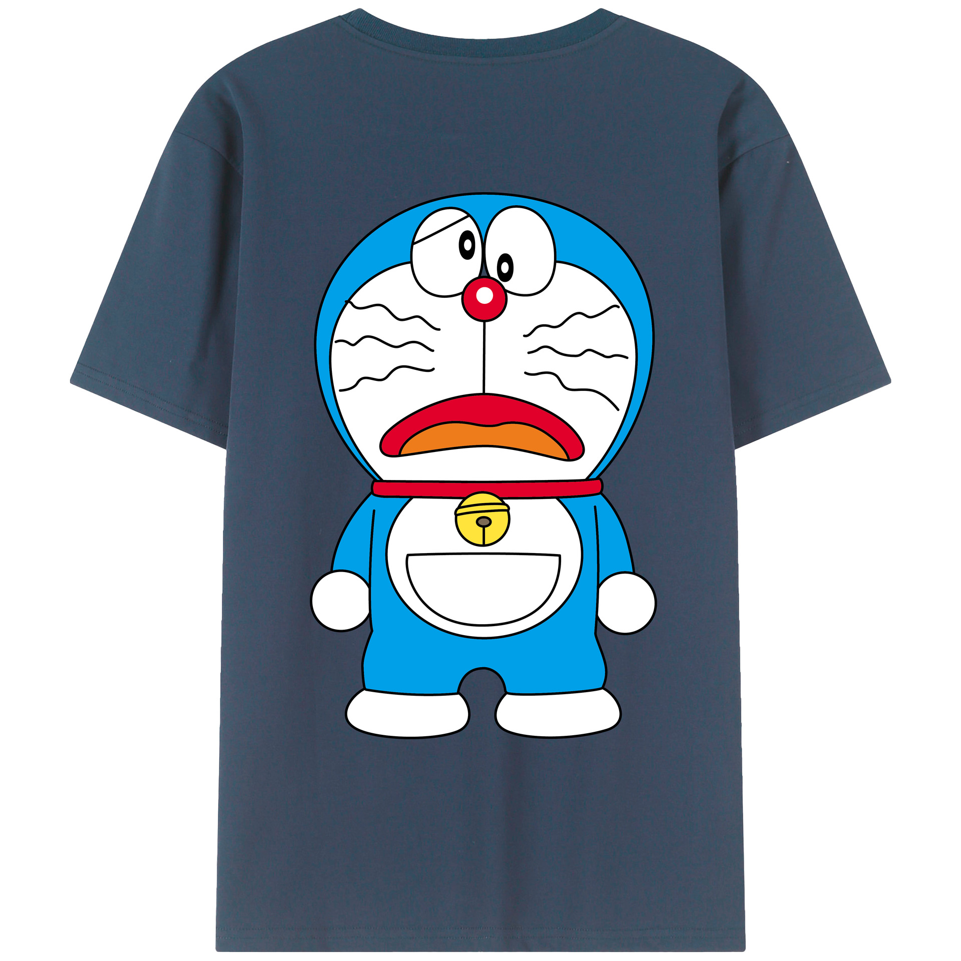 （画像用） ドラえもん Doraemon レディース半袖Tシャツ(バックプリント)