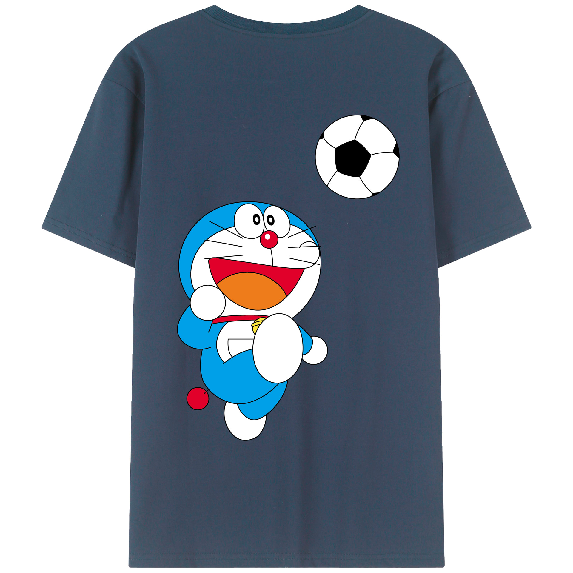 （画像用） ドラえもん Doraemon レディース半袖Tシャツ(バックプリント)