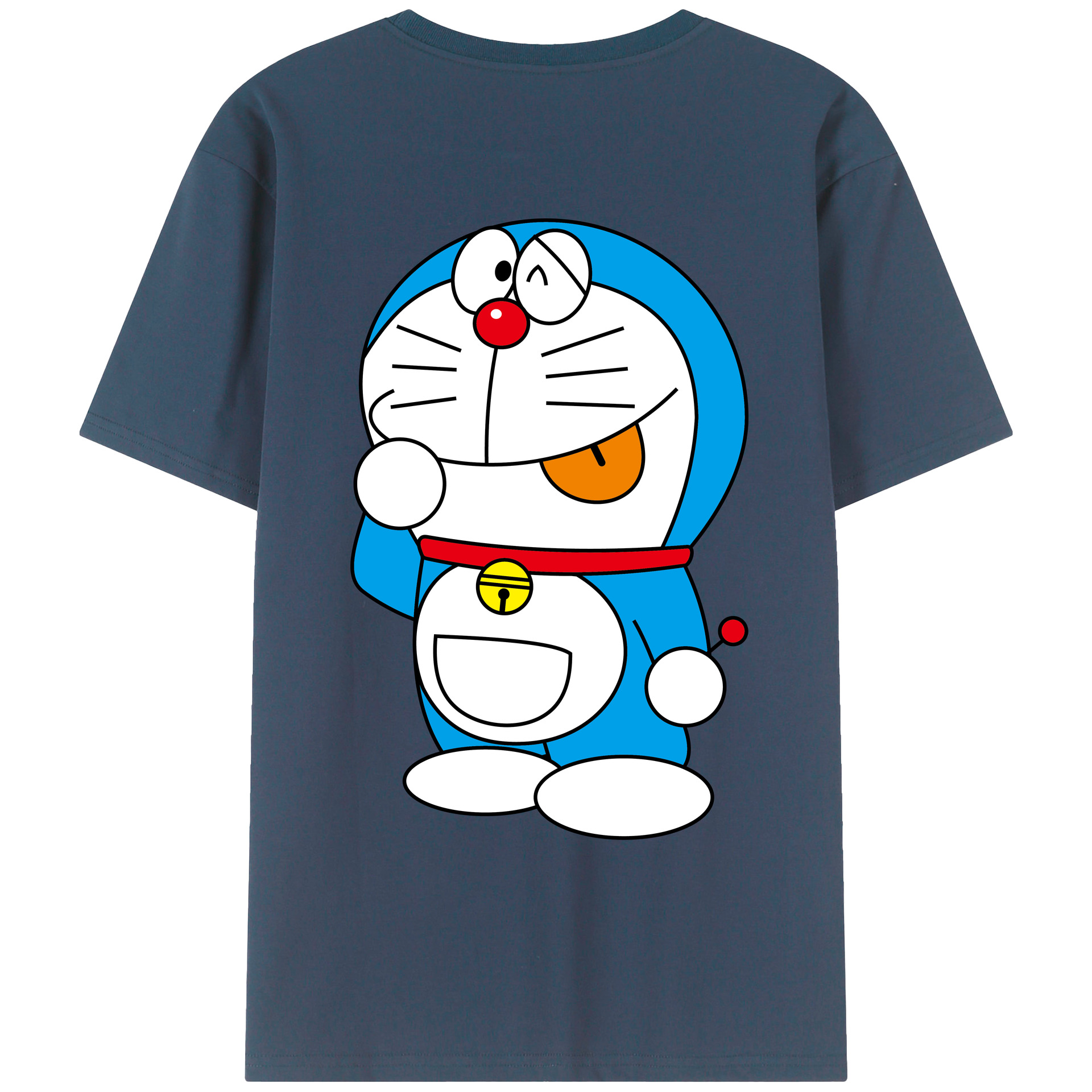 （画像用） ドラえもん Doraemon レディース半袖Tシャツ(バックプリント)