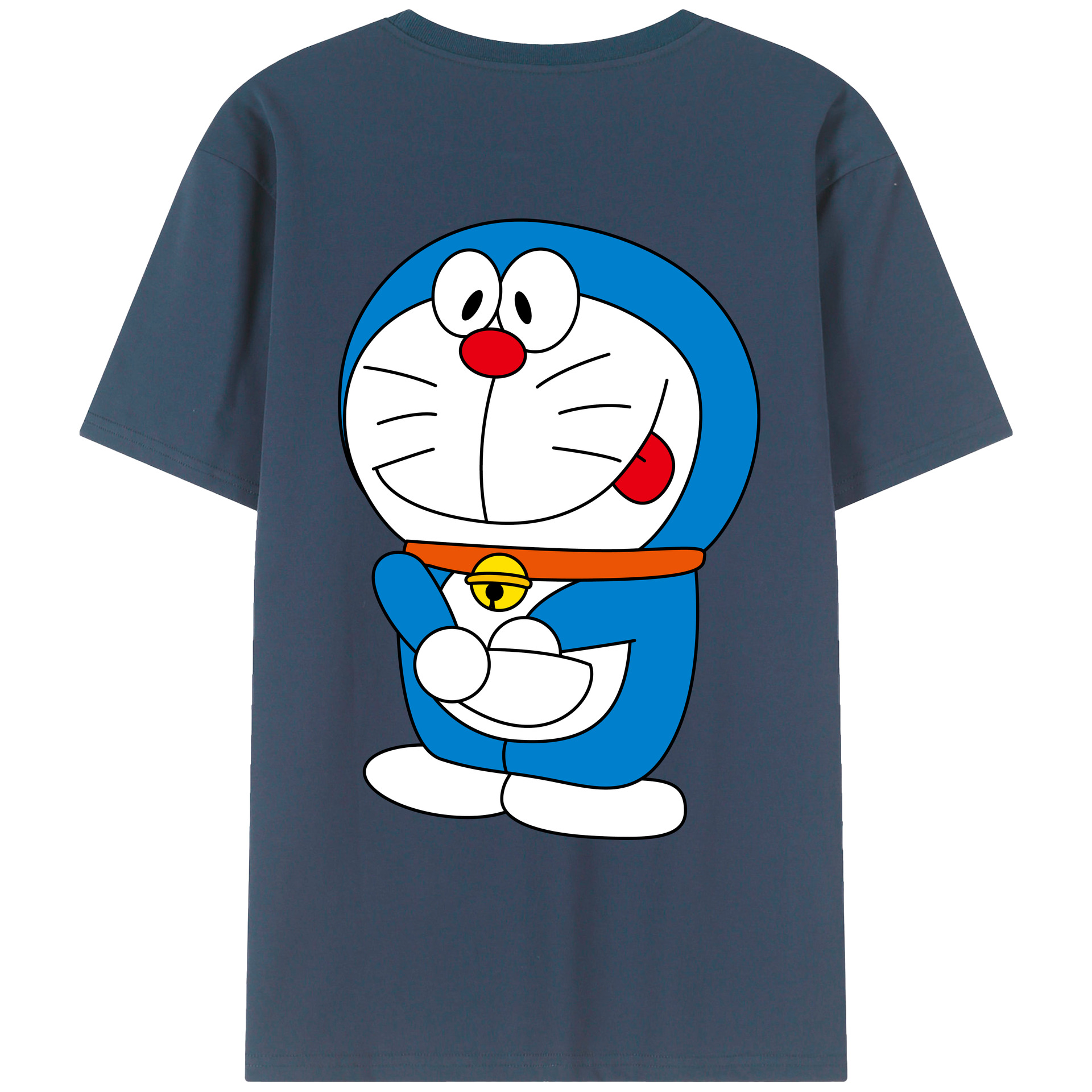 （画像用） ドラえもん Doraemon レディース半袖Tシャツ(バックプリント)