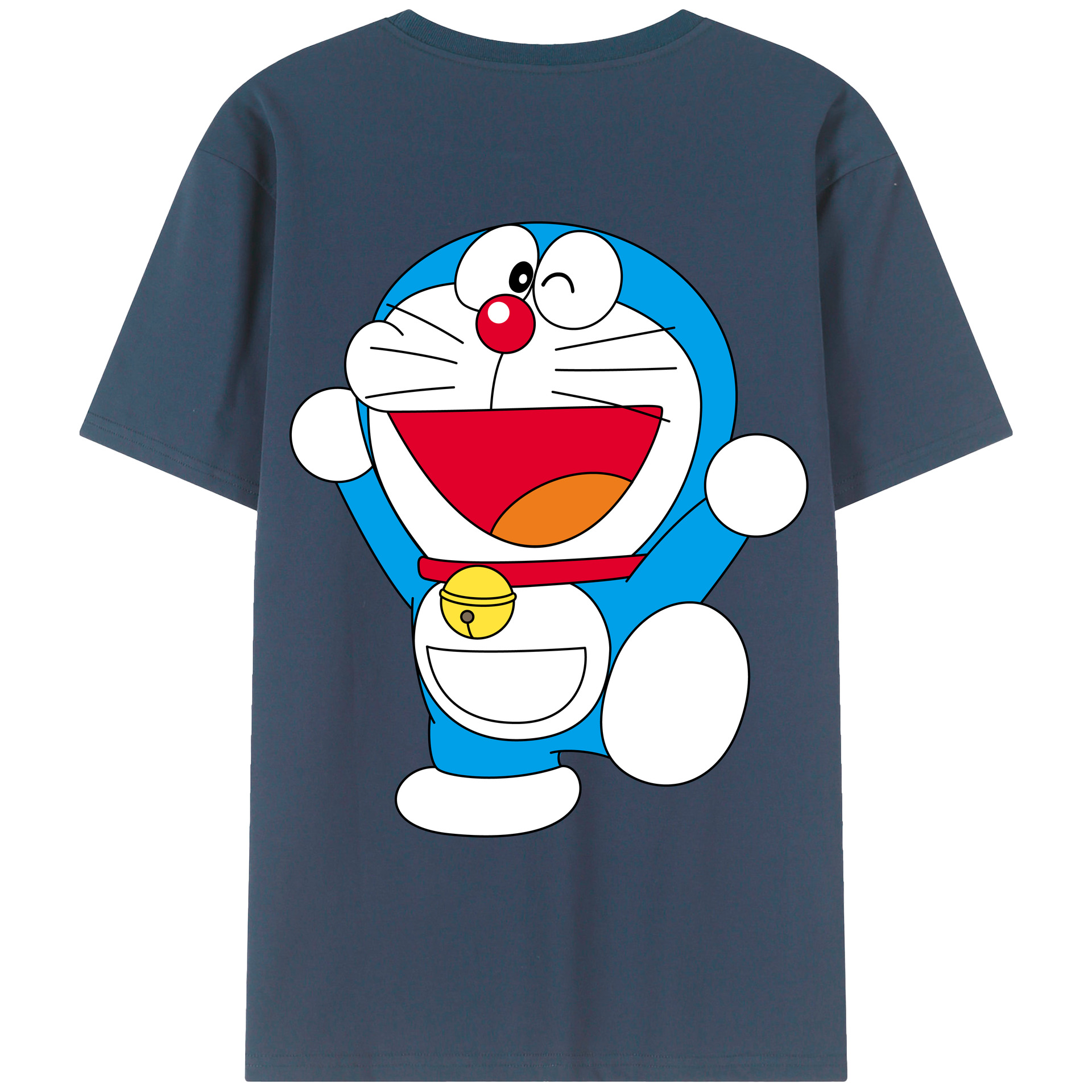 （画像用） ドラえもん Doraemon レディース半袖Tシャツ(バックプリント)