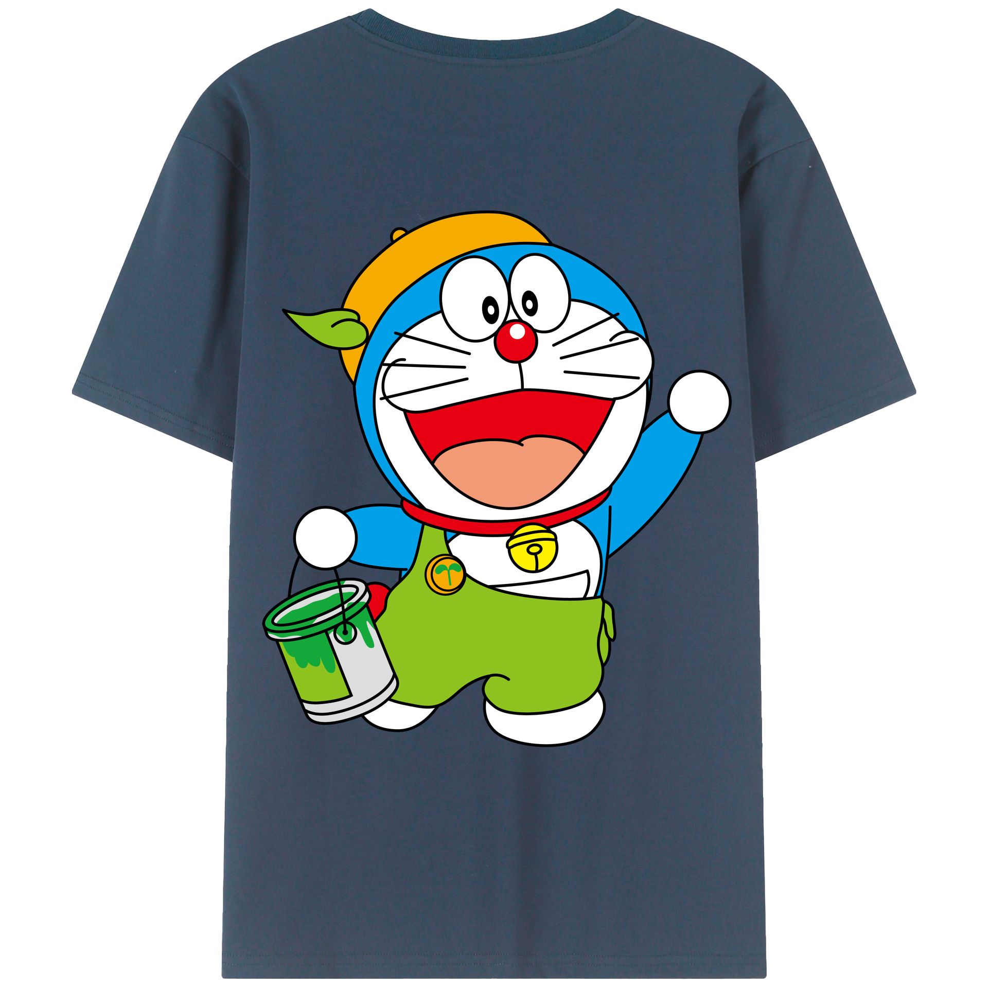 （画像用） ドラえもん Doraemon レディース半袖Tシャツ(バックプリント)