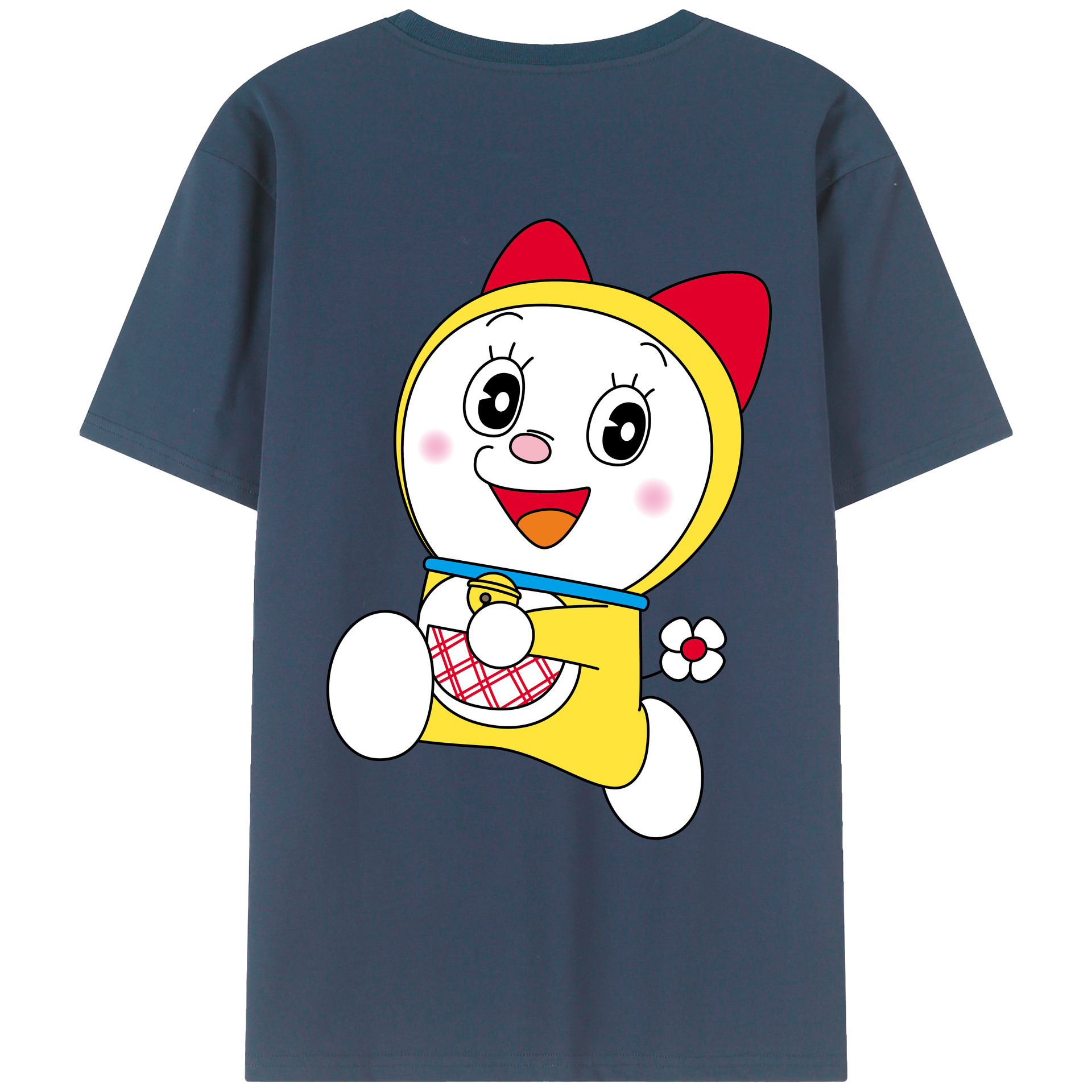 （画像用） ドラえもん ドラミ Doraemon Dorami レディース半袖Tシャツ(バックプリント)