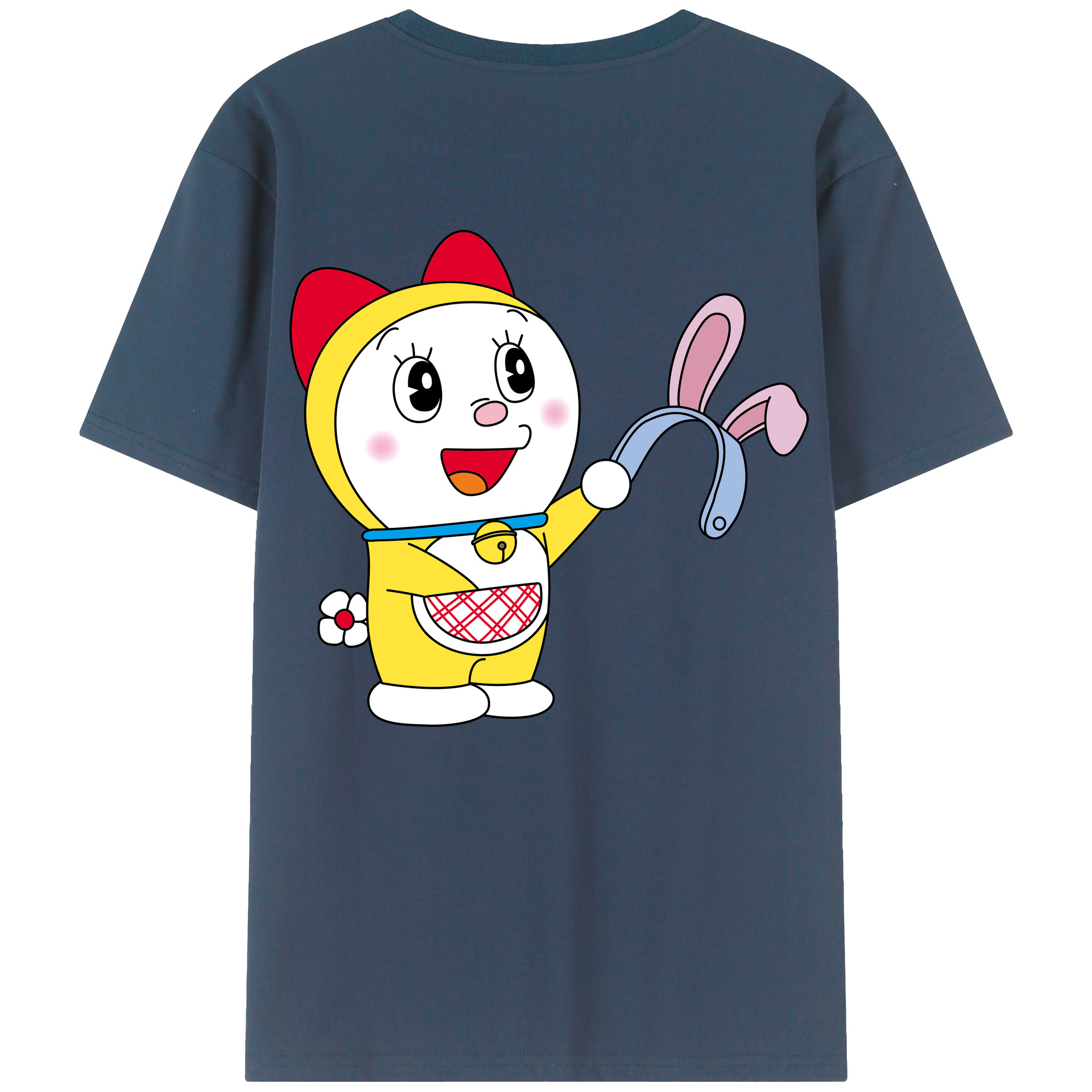 （画像用） ドラえもん ドラミ Doraemon Dorami レディース半袖Tシャツ(バックプリント)