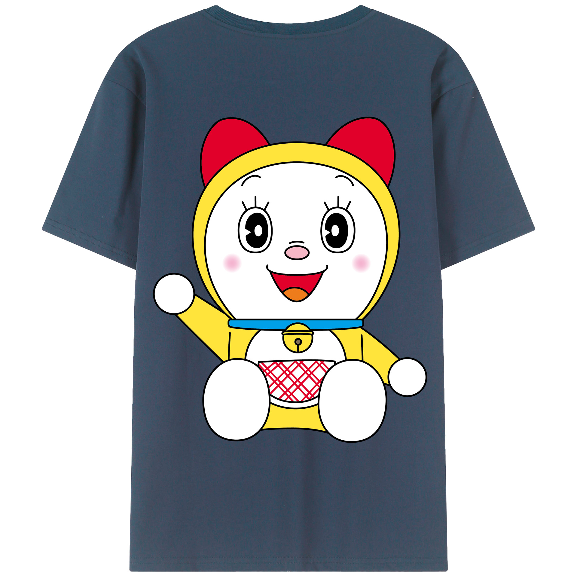（画像用） ドラえもん ドラミ Doraemon Dorami レディース半袖Tシャツ(バックプリント)