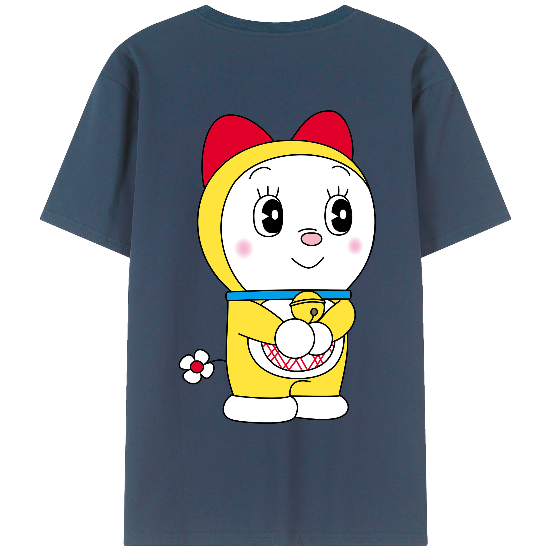 （画像用） ドラえもん ドラミ Doraemon Dorami レディース半袖Tシャツ(バックプリント)