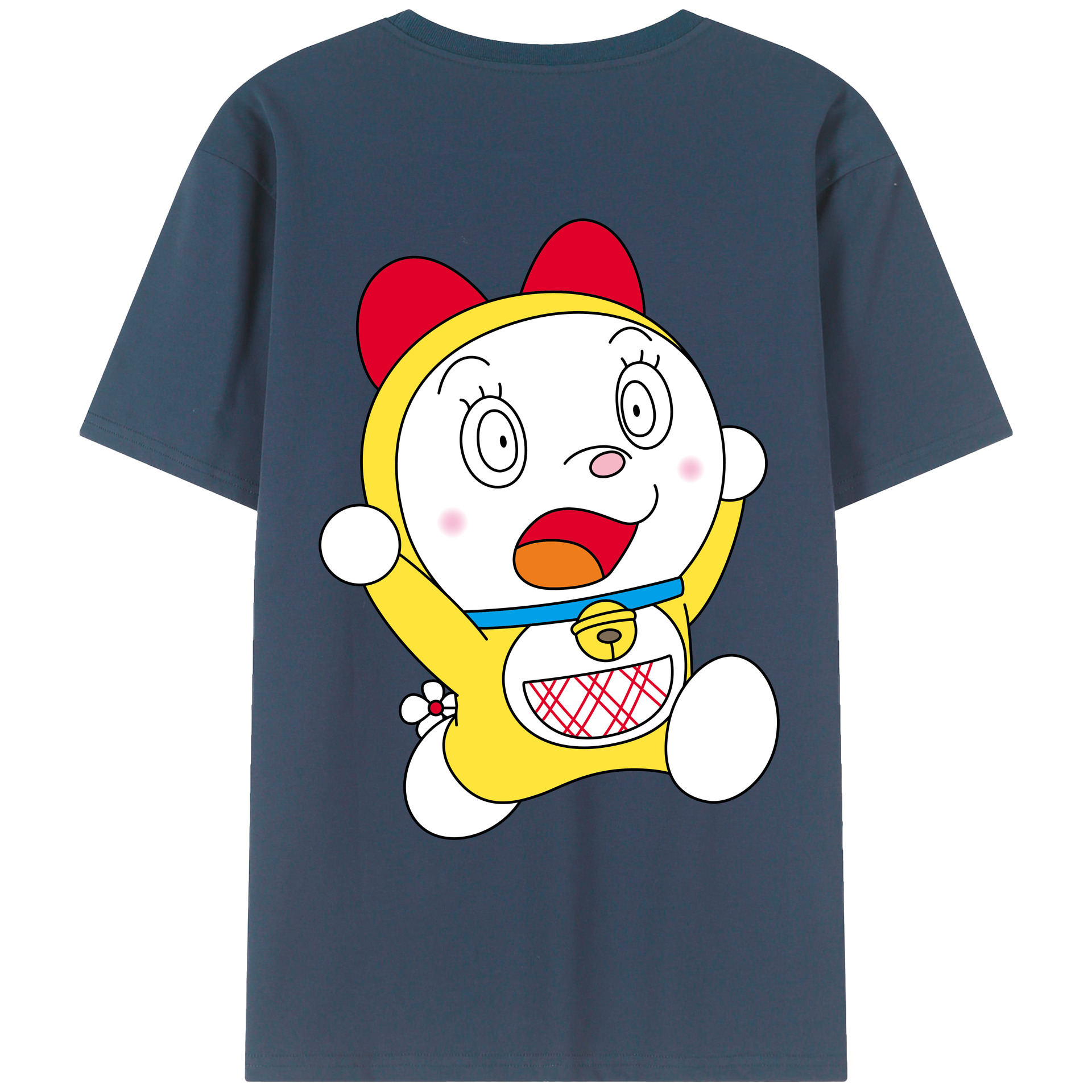 （画像用） ドラえもん ドラミ Doraemon Dorami レディース半袖Tシャツ(バックプリント)