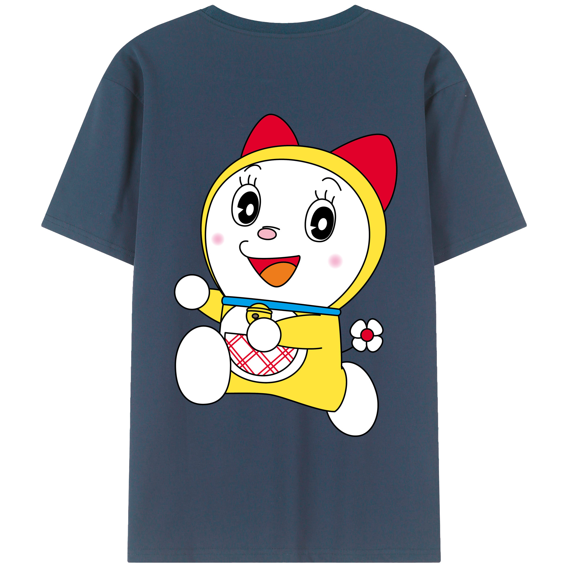（画像用） ドラえもん ドラミ Doraemon Dorami レディース半袖Tシャツ(バックプリント)