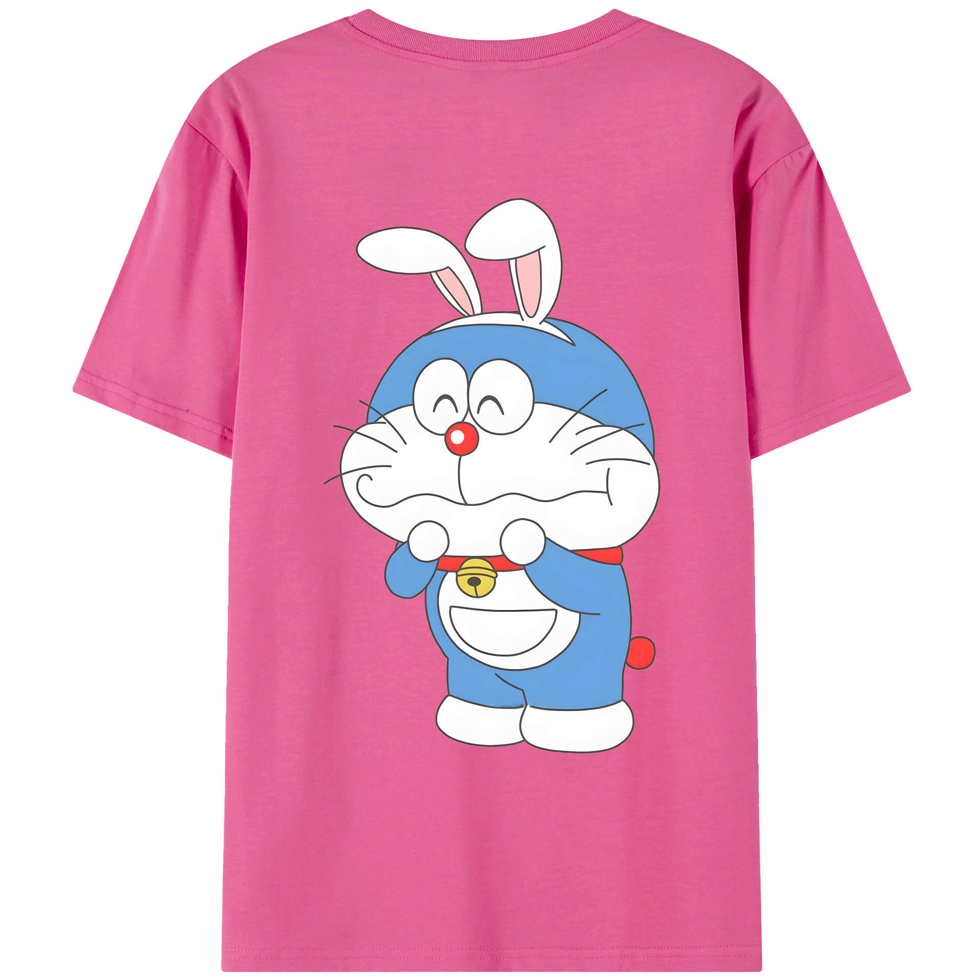 （画像用） ドラえもん Doraemon レディース半袖Tシャツ(バックプリント)