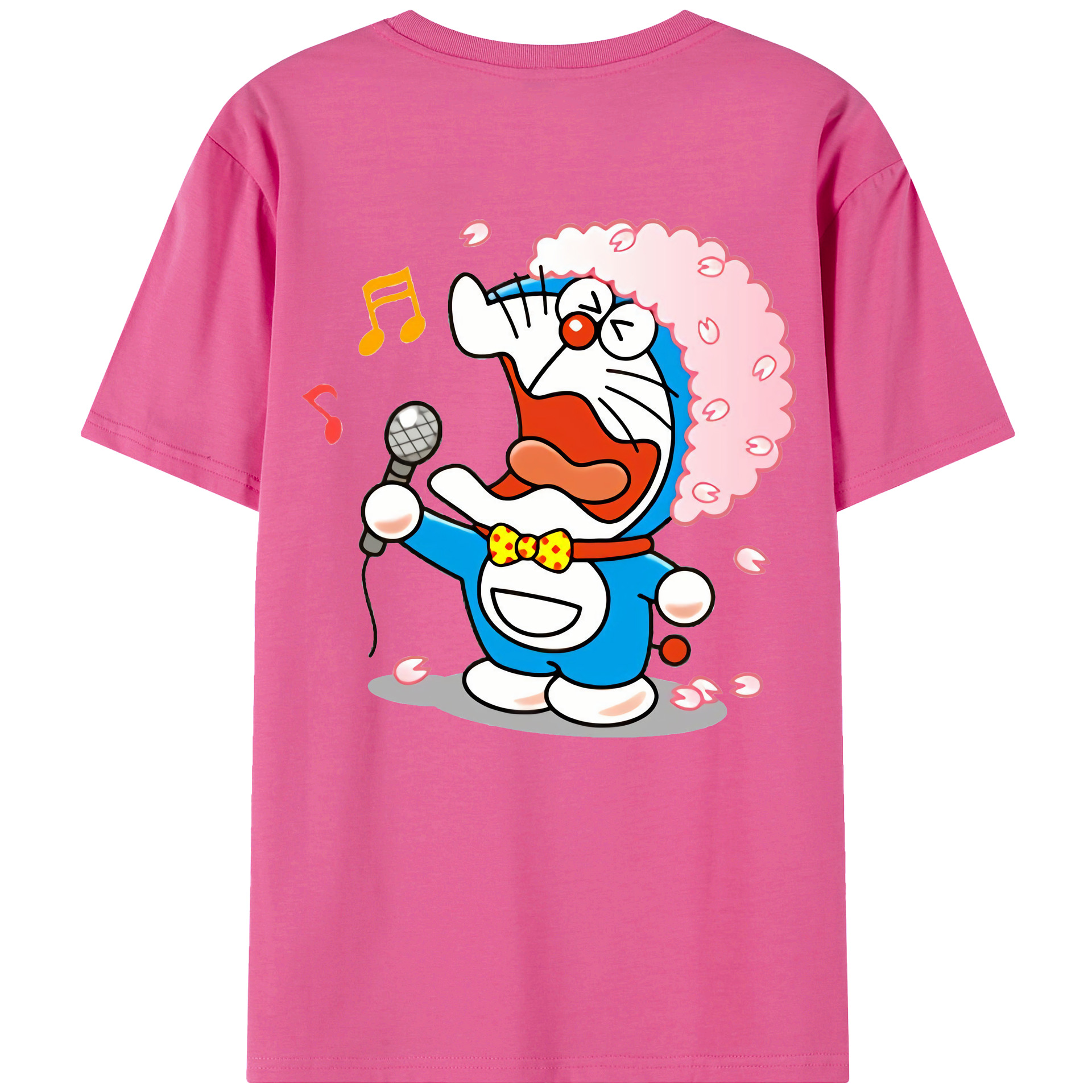 （画像用） ドラえもん Doraemon レディース半袖Tシャツ(バックプリント)