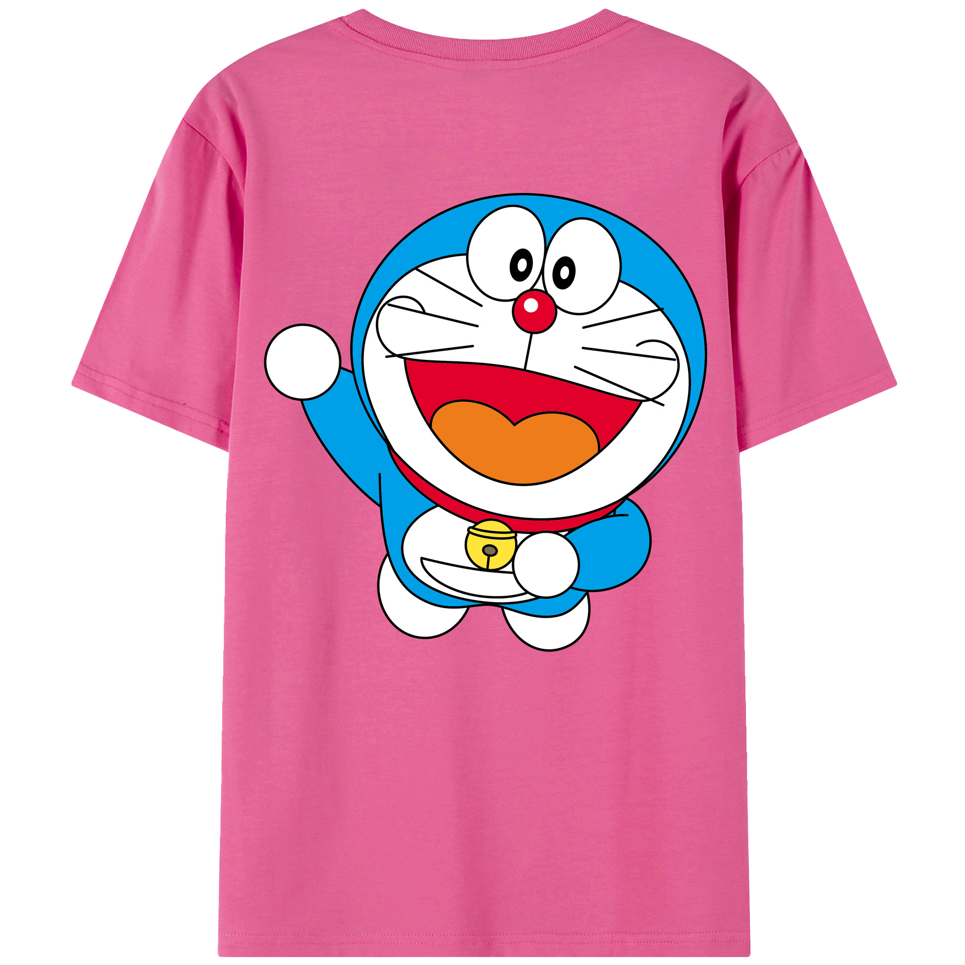 （画像用） ドラえもん Doraemon レディース半袖Tシャツ(バックプリント)