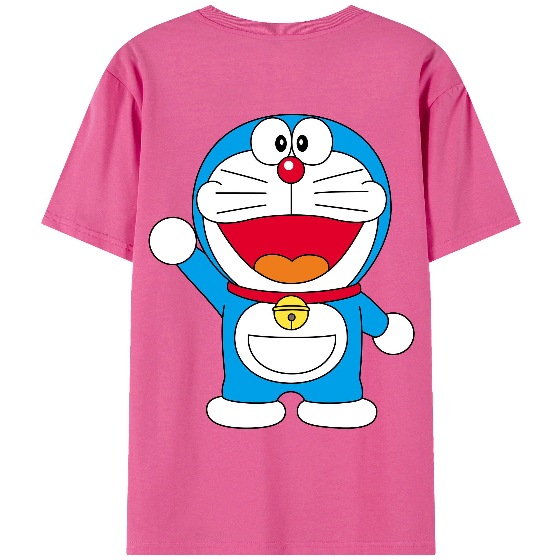 （画像用） ドラえもん Doraemon レディース半袖Tシャツ(バックプリント)