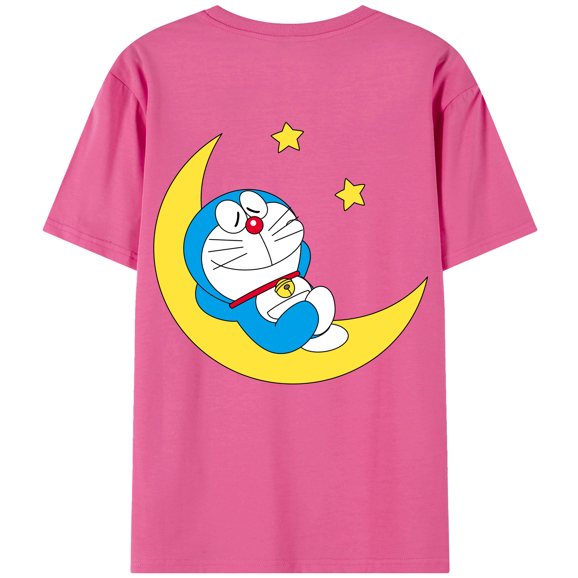 （画像用） ドラえもん Doraemon レディース半袖Tシャツ(バックプリント)