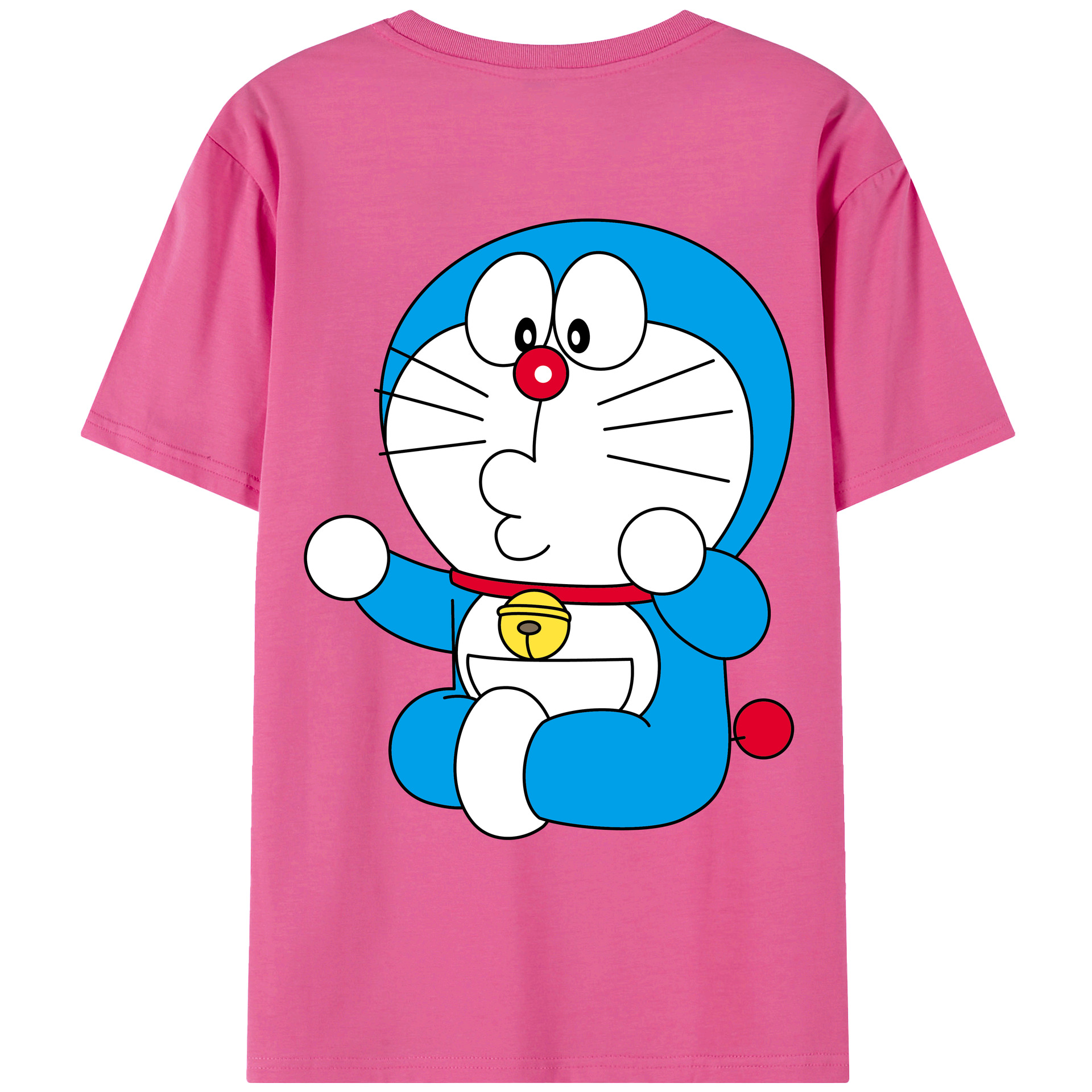 （画像用） ドラえもん Doraemon レディース半袖Tシャツ(バックプリント)