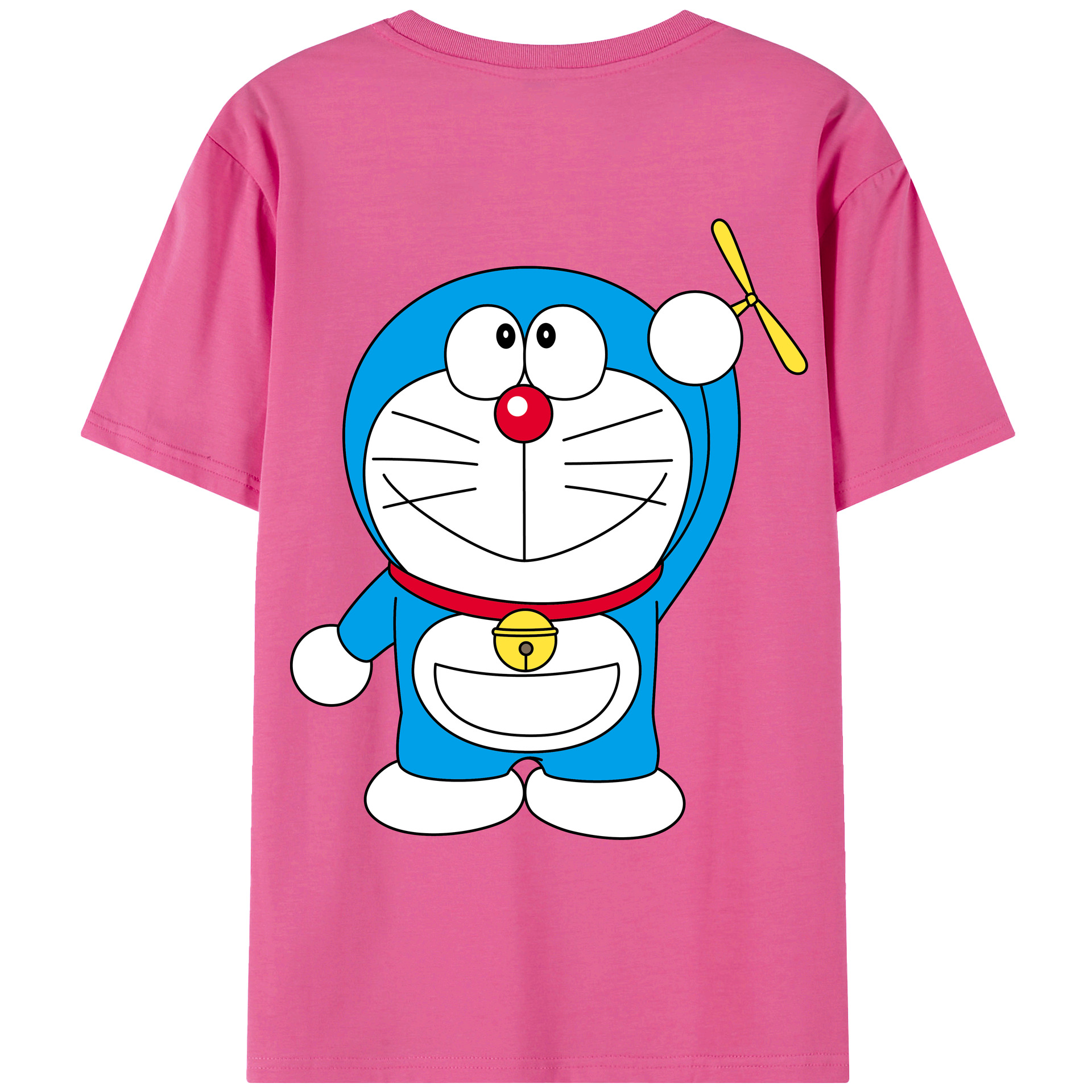 （画像用） ドラえもん Doraemon レディース半袖Tシャツ(バックプリント)