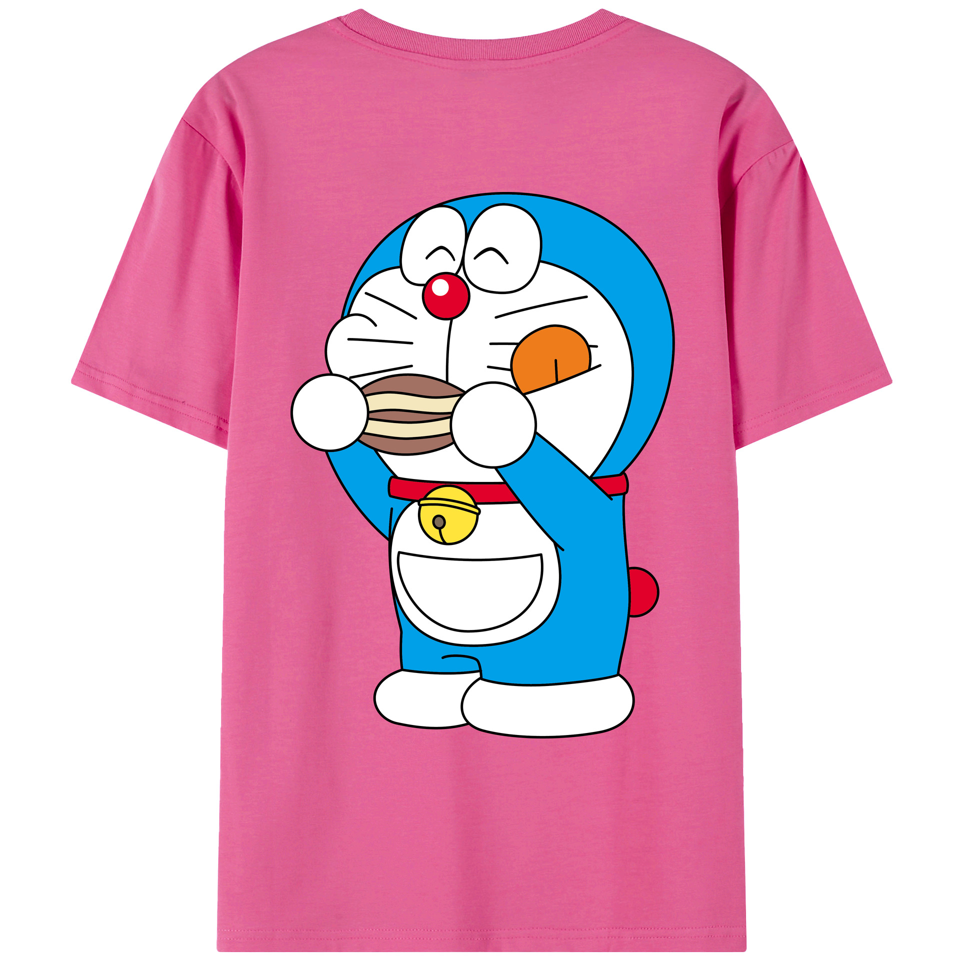 （画像用） ドラえもん Doraemon レディース半袖Tシャツ(バックプリント)