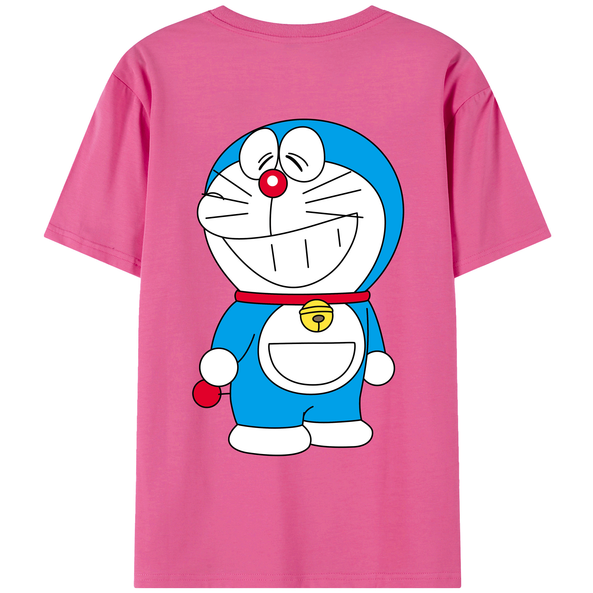 （画像用） ドラえもん Doraemon レディース半袖Tシャツ(バックプリント)
