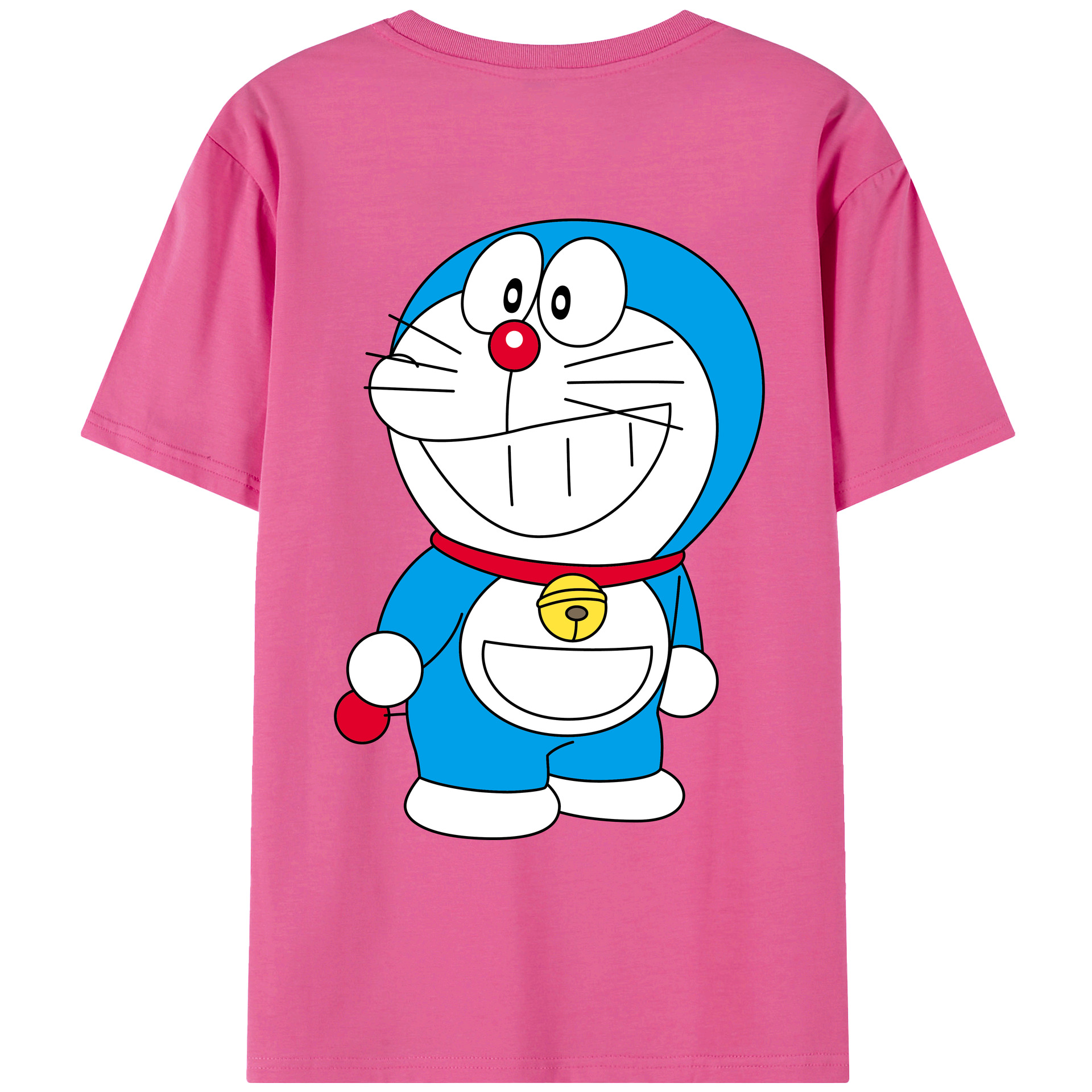 （画像用） ドラえもん Doraemon レディース半袖Tシャツ(バックプリント)