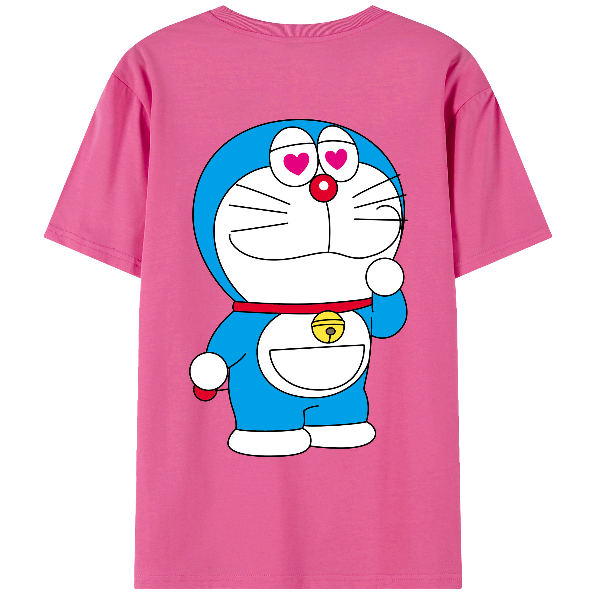 （画像用） ドラえもん Doraemon レディース半袖Tシャツ(バックプリント)