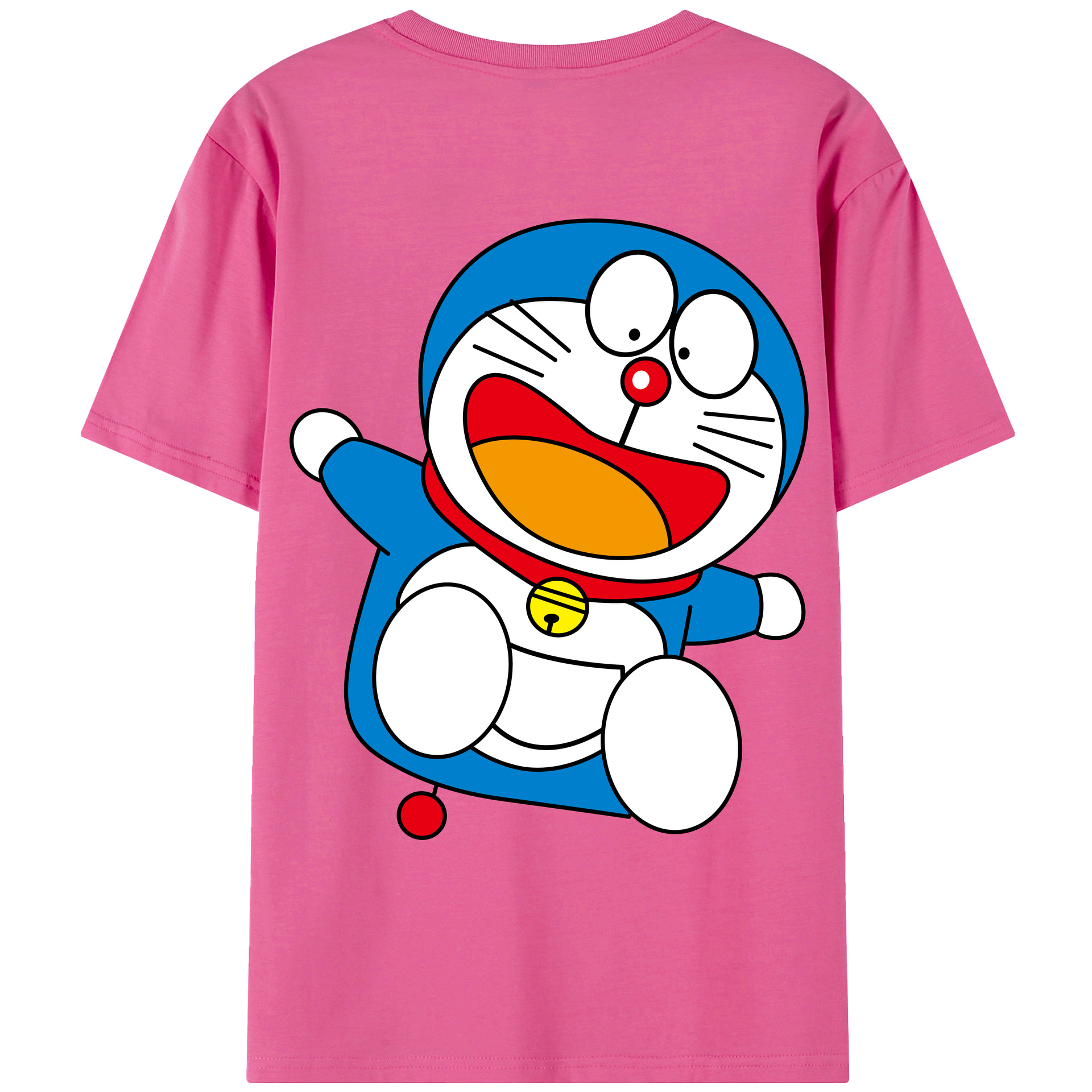（画像用） ドラえもん Doraemon レディース半袖Tシャツ(バックプリント)