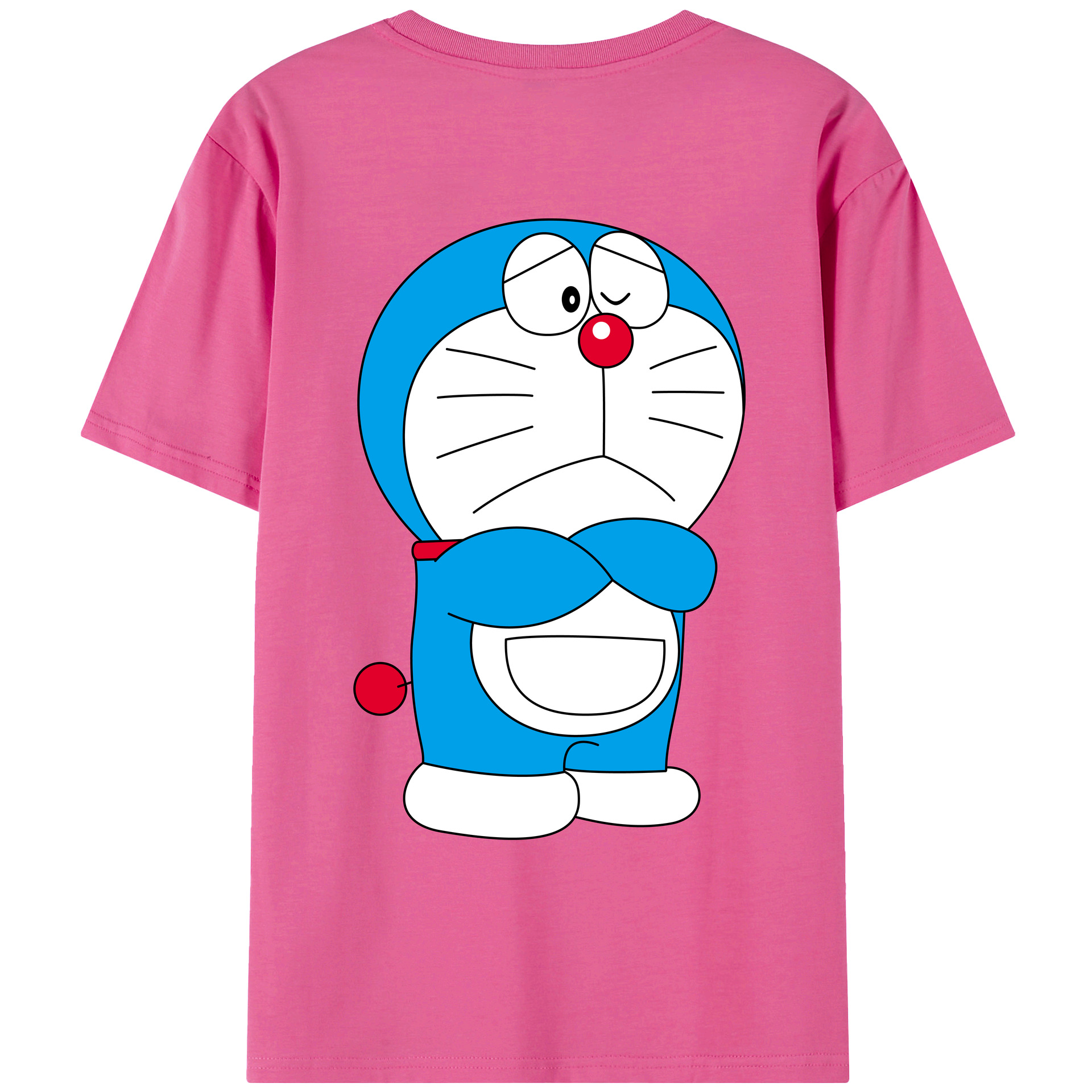 （画像用） ドラえもん Doraemon レディース半袖Tシャツ(バックプリント)