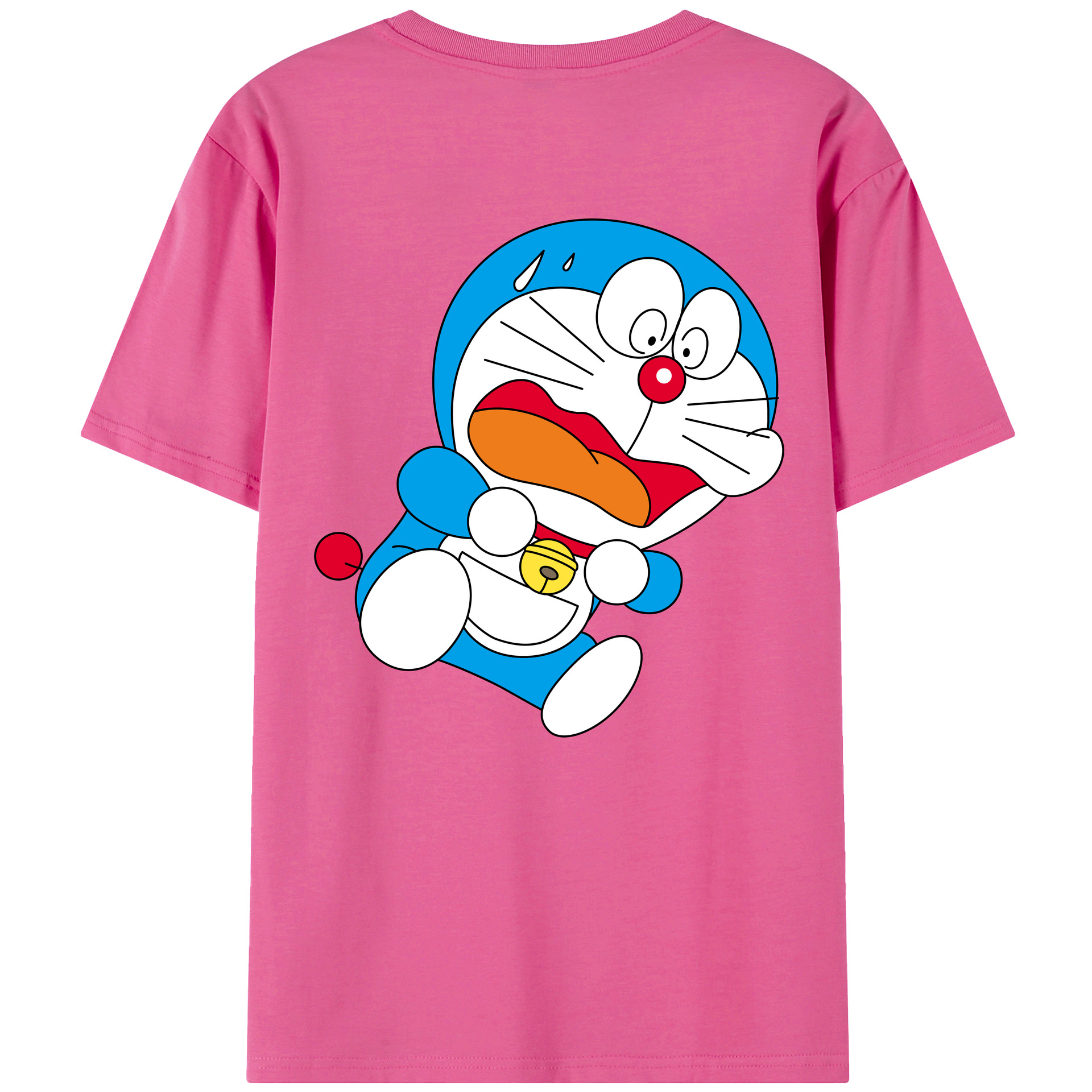 （画像用） ドラえもん Doraemon レディース半袖Tシャツ(バックプリント)