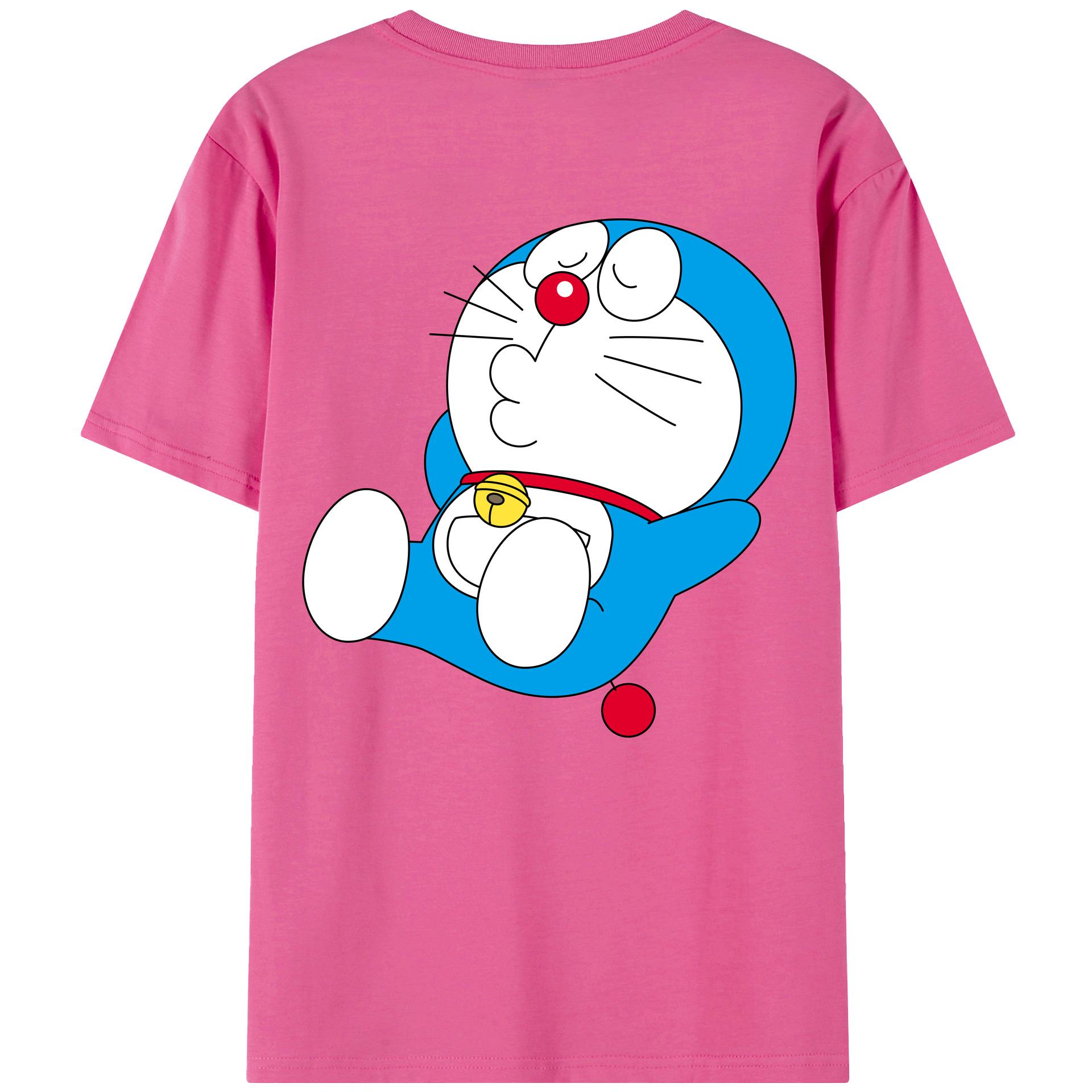 （画像用） ドラえもん Doraemon レディース半袖Tシャツ(バックプリント)
