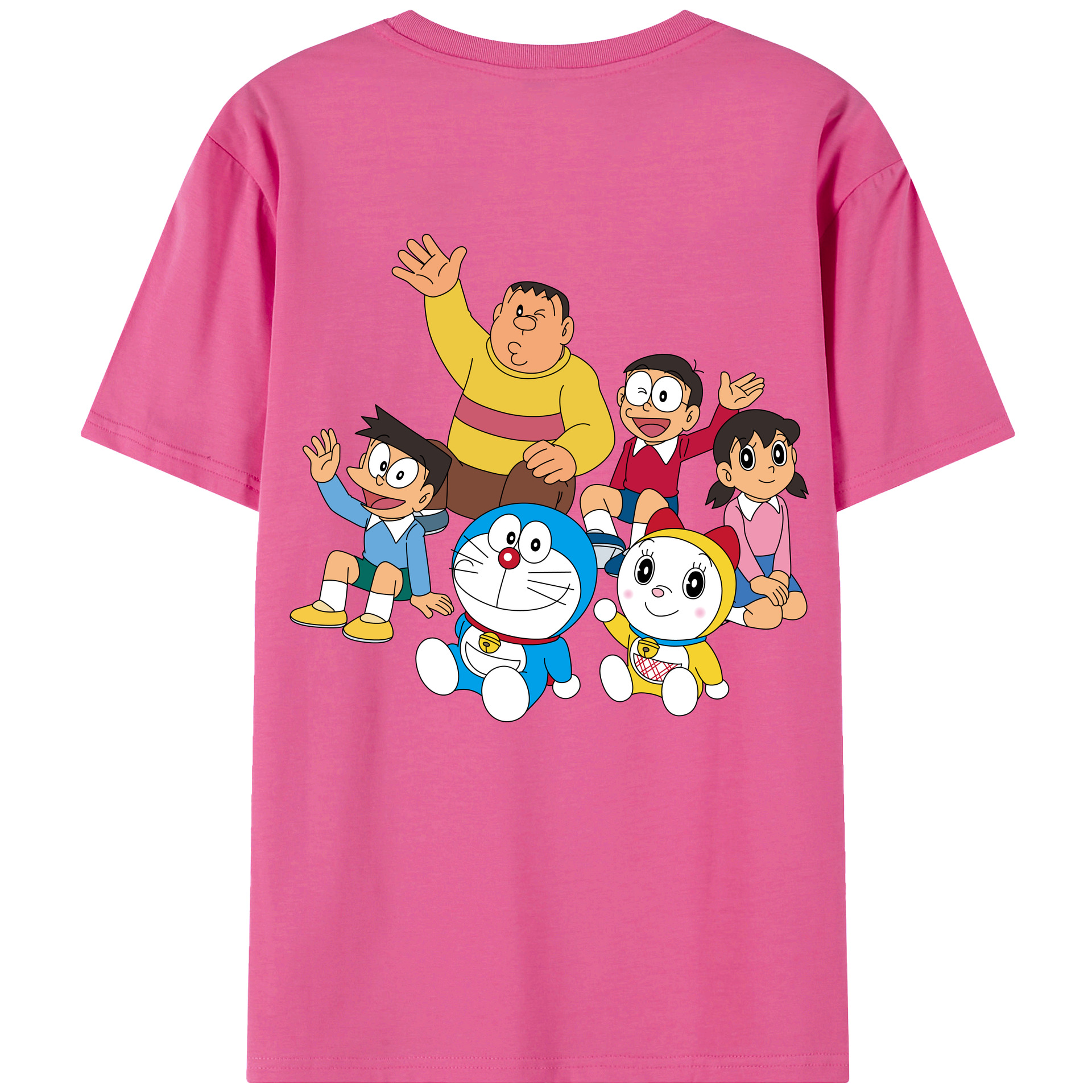 （画像用） ドラえもん 骨川 スネ夫 Doraemon Honekawa Suneo レディース半袖Tシャツ(バックプリント)