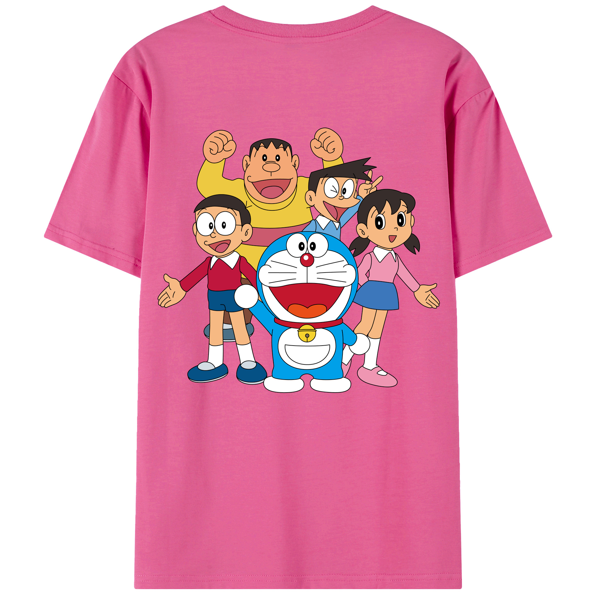 （画像用） ドラえもん 骨川 スネ夫 Doraemon Honekawa Suneo レディース半袖Tシャツ(バックプリント)