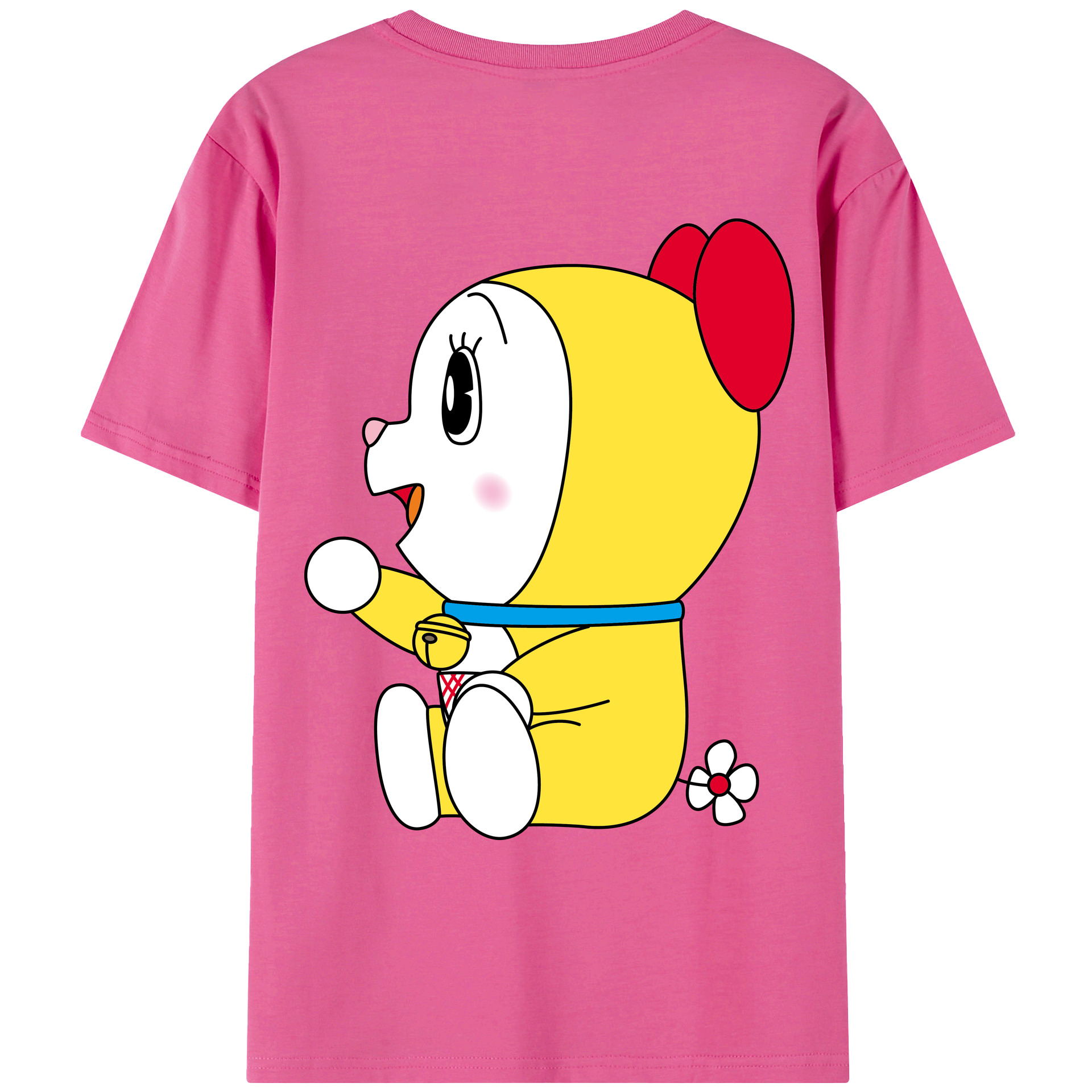 （画像用） ドラえもん ドラミ Doraemon Dorami レディース半袖Tシャツ(バックプリント)