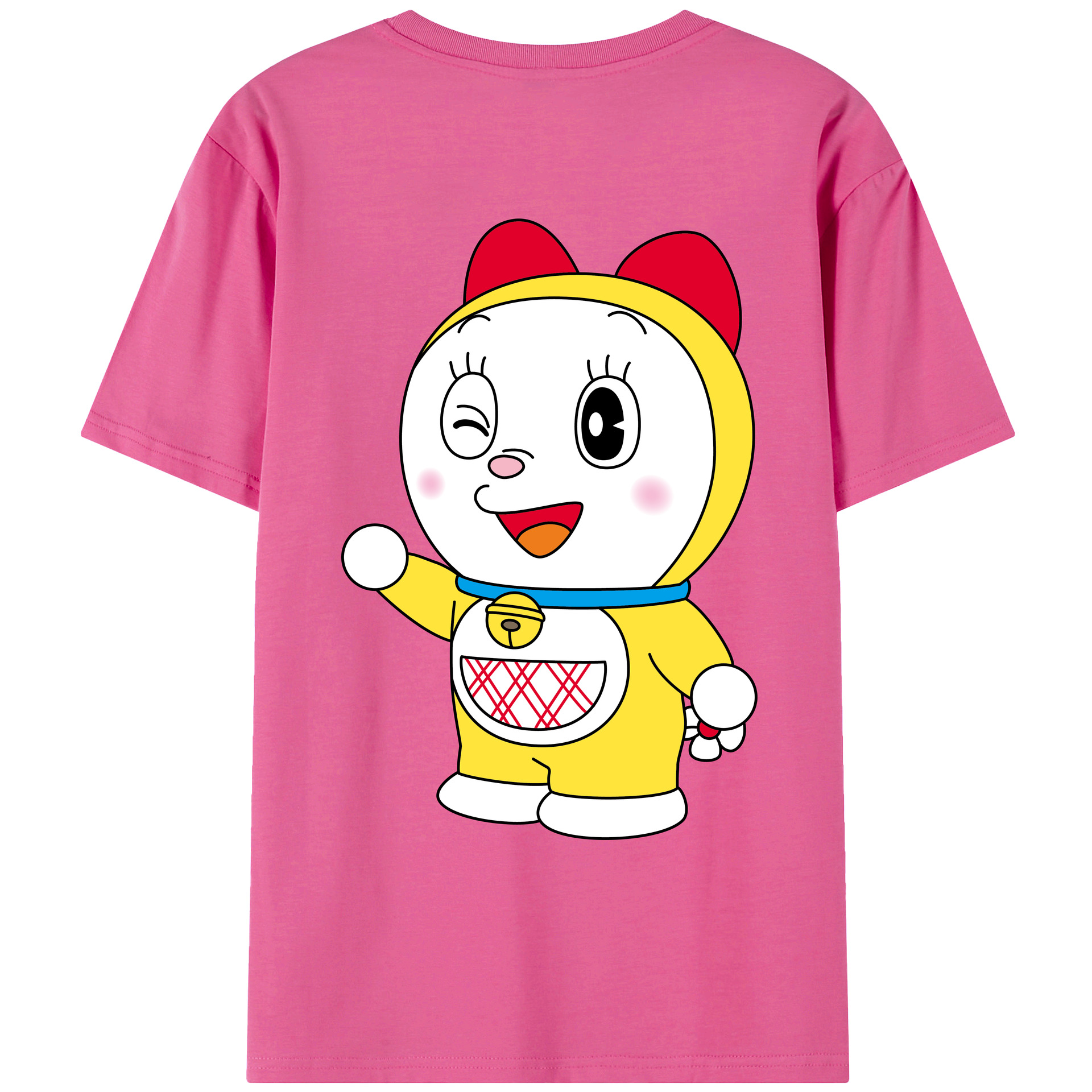 （画像用） ドラえもん ドラミ Doraemon Dorami レディース半袖Tシャツ(バックプリント)