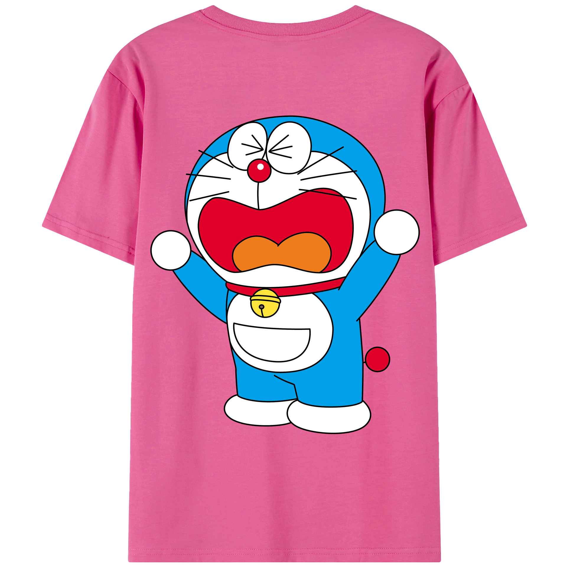 （画像用） ドラえもん Doraemon レディース半袖Tシャツ(バックプリント)