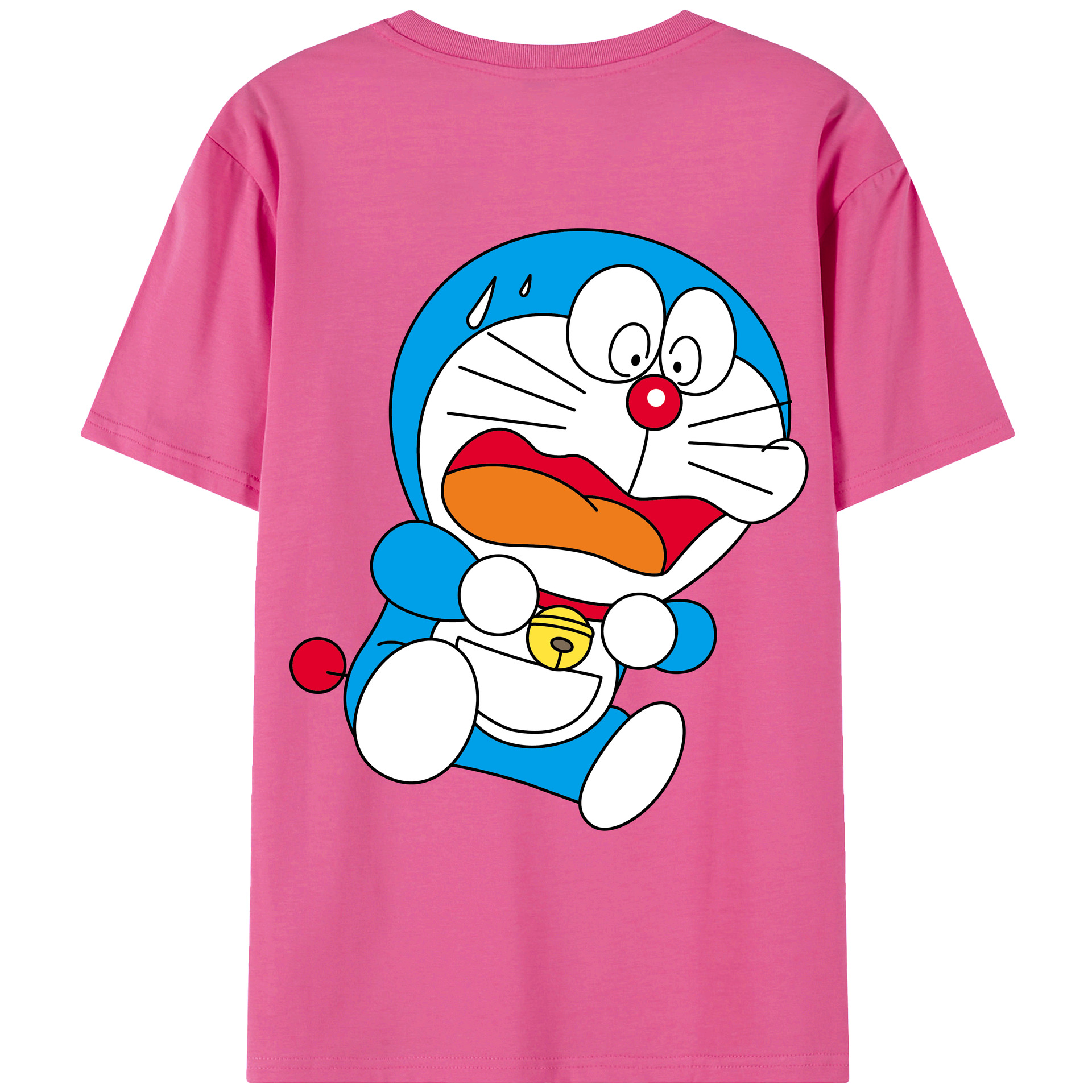 （画像用） ドラえもん Doraemon レディース半袖Tシャツ(バックプリント)