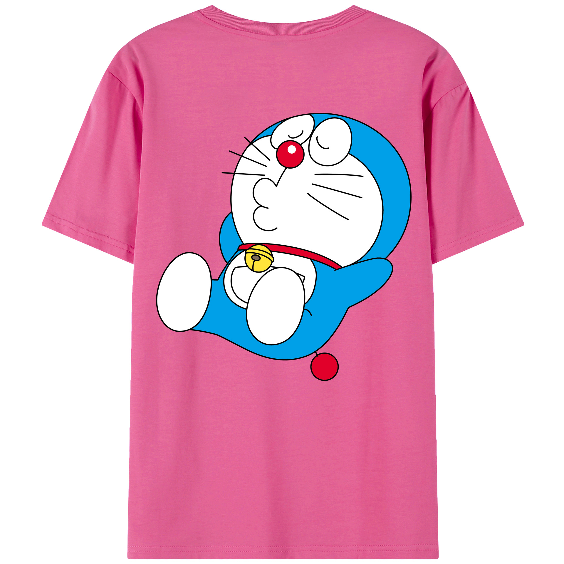（画像用） ドラえもん Doraemon レディース半袖Tシャツ(バックプリント)
