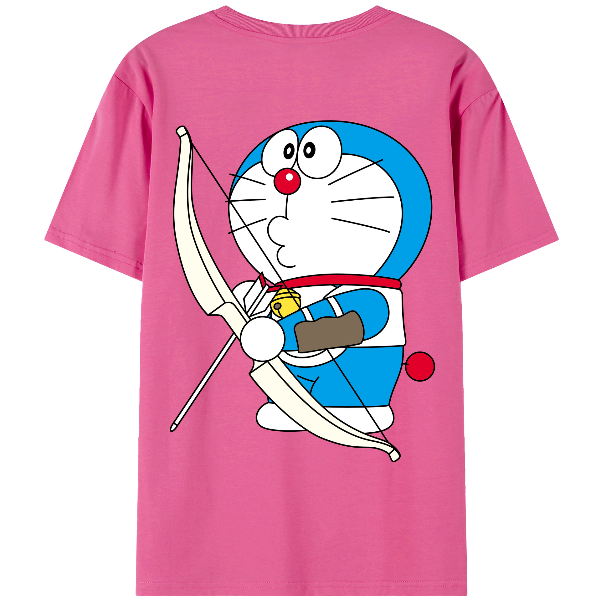 （画像用） ドラえもん Doraemon レディース半袖Tシャツ(バックプリント)