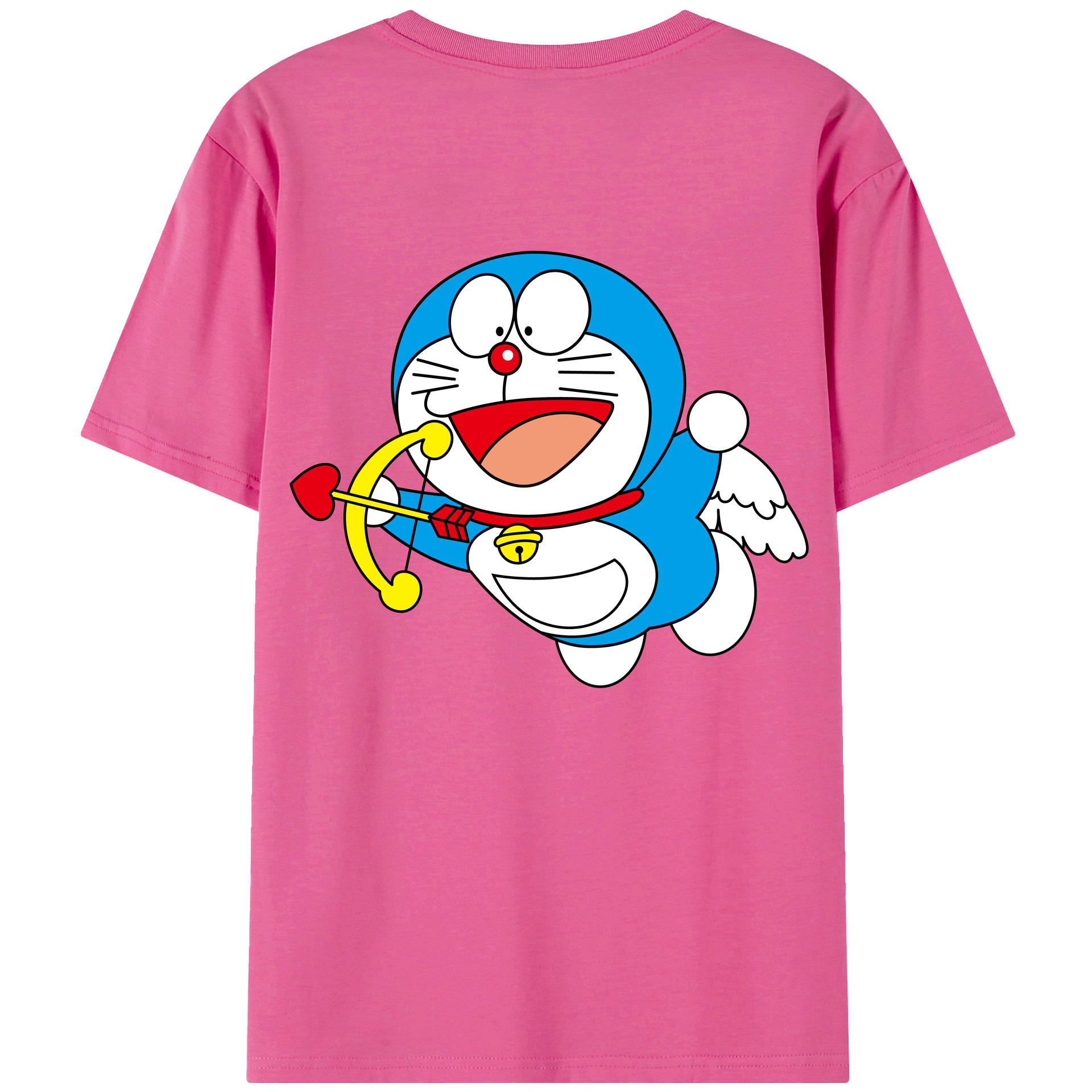（画像用） ドラえもん Doraemon レディース半袖Tシャツ(バックプリント)