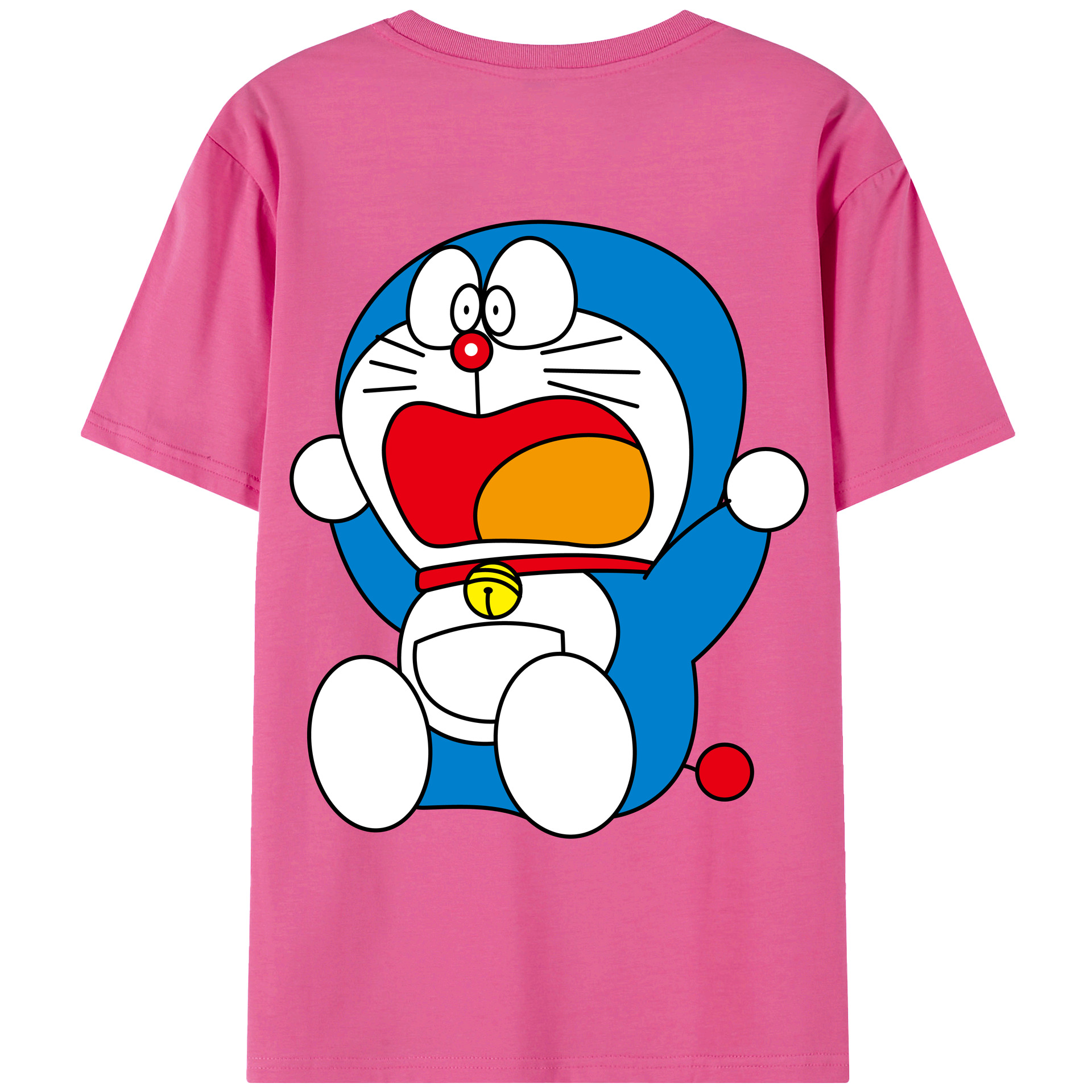 （画像用） ドラえもん Doraemon レディース半袖Tシャツ(バックプリント)