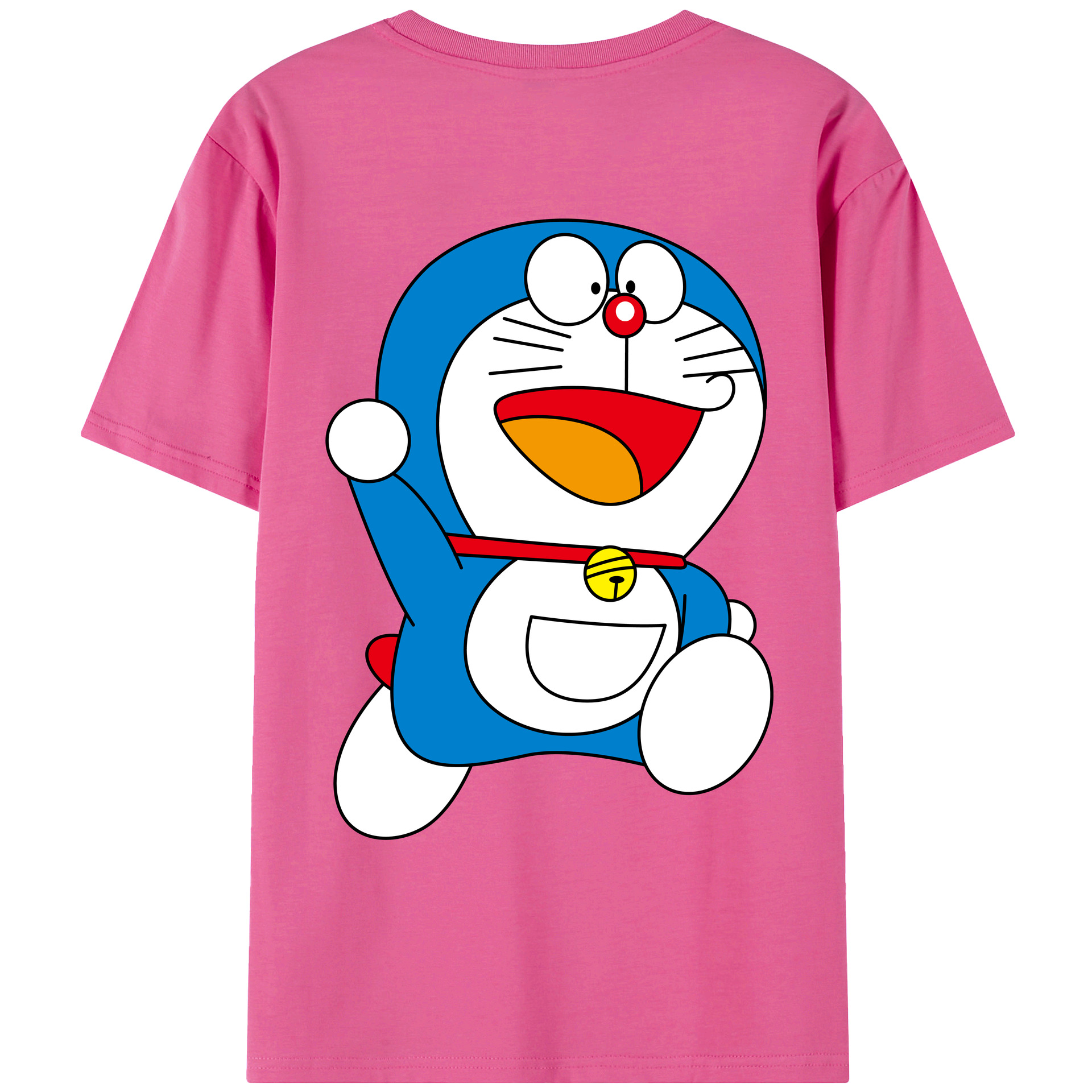 （画像用） ドラえもん Doraemon レディース半袖Tシャツ(バックプリント)