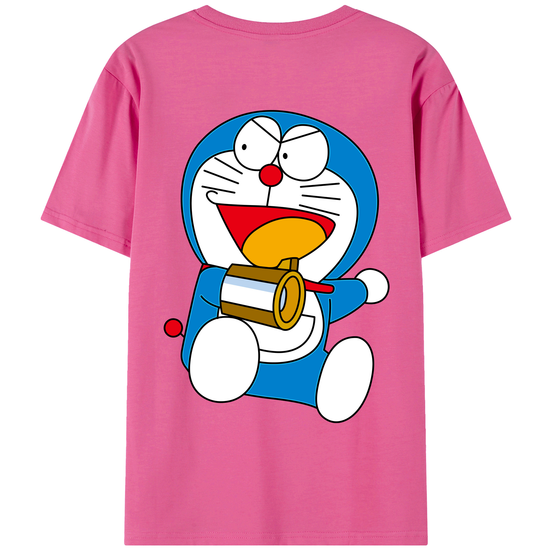 （画像用） ドラえもん Doraemon レディース半袖Tシャツ(バックプリント)
