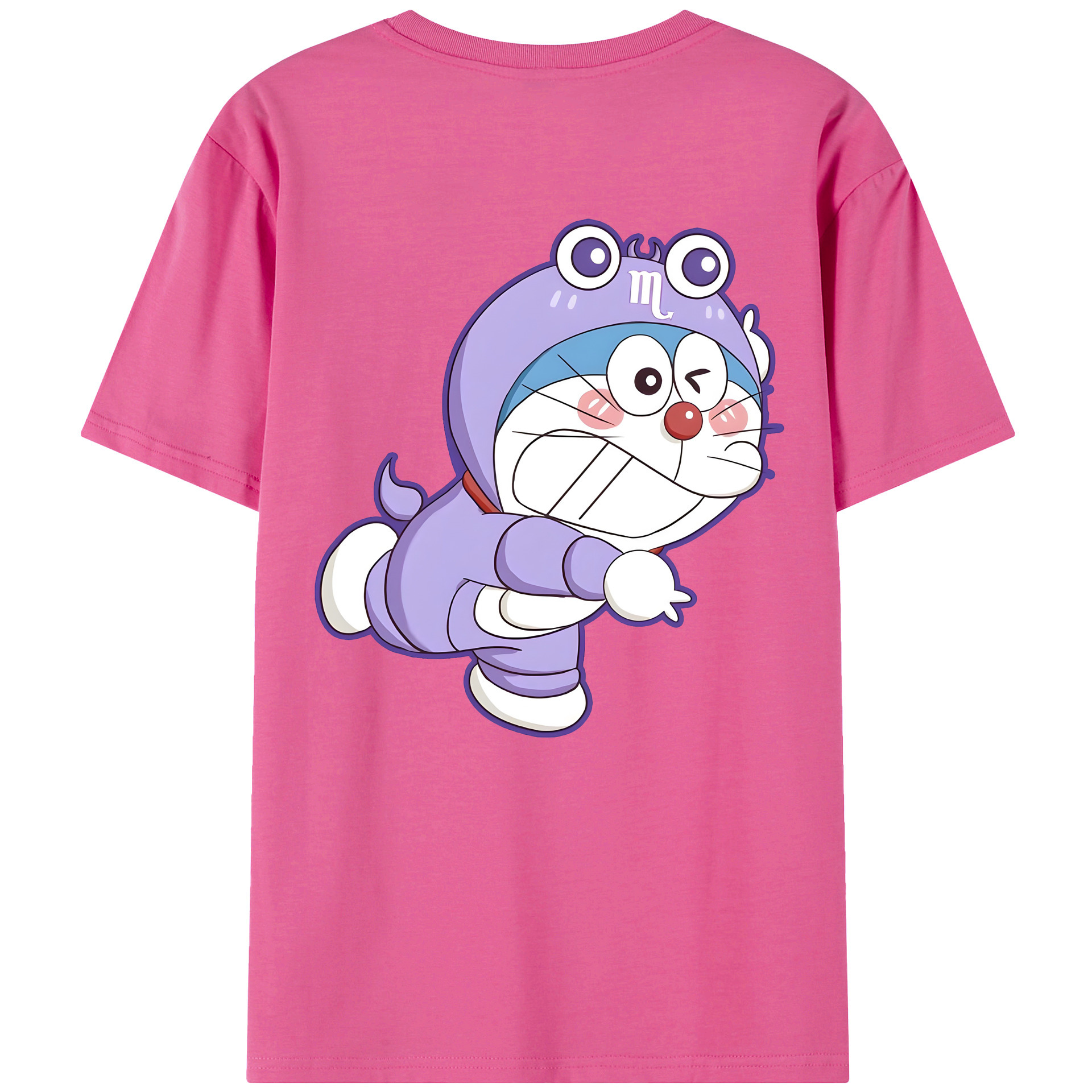 （画像用） ドラえもん Doraemon レディース半袖Tシャツ(バックプリント)