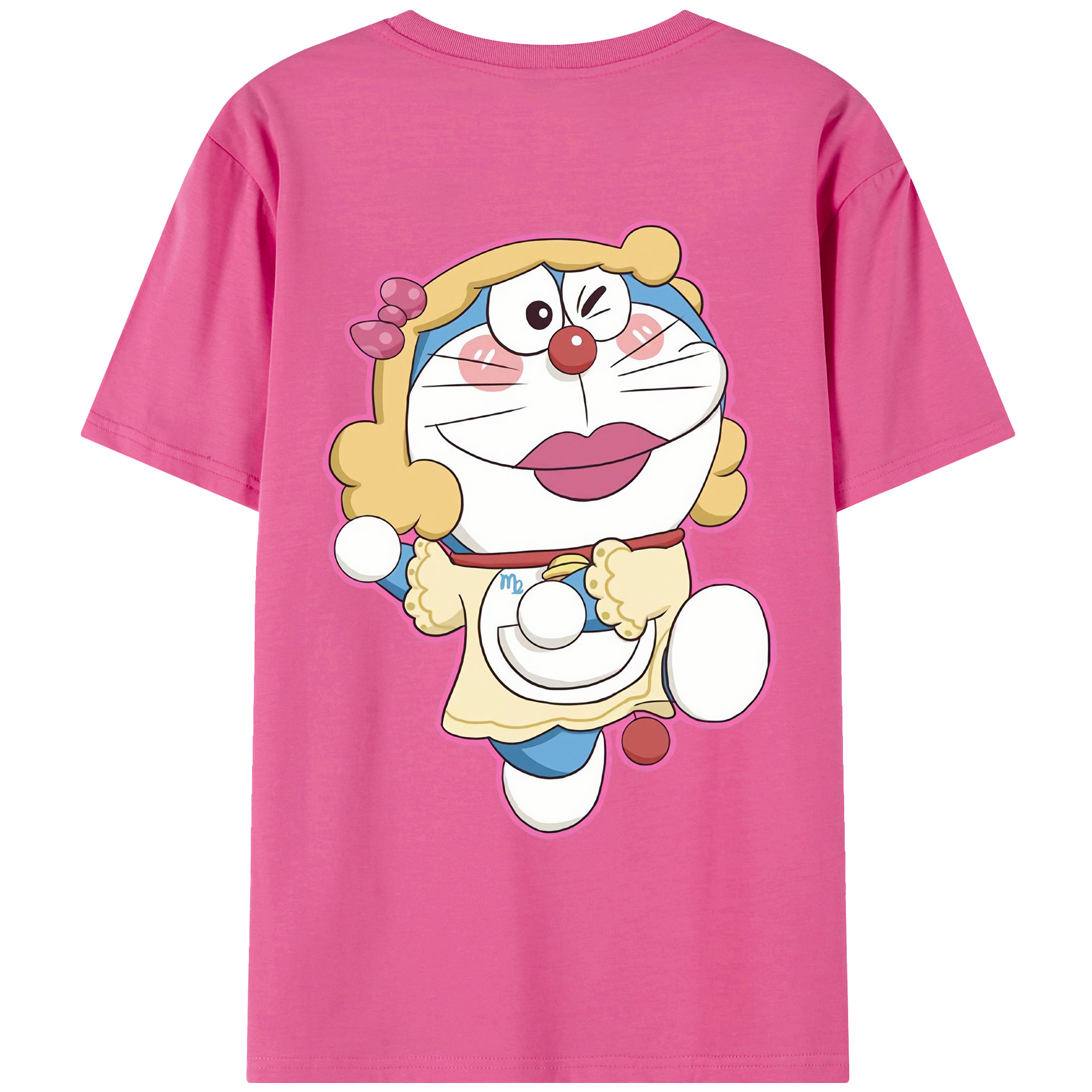 （画像用） ドラえもん Doraemon レディース半袖Tシャツ(バックプリント)