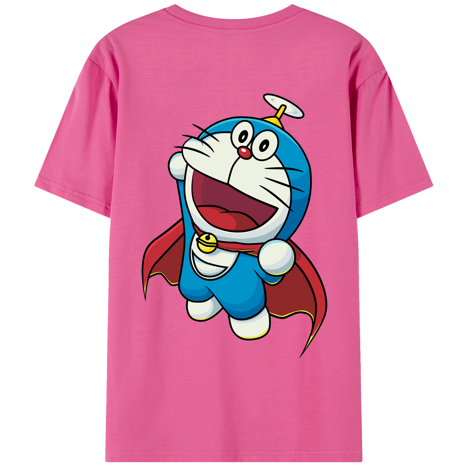 （画像用） ドラえもん Doraemon レディース半袖Tシャツ(バックプリント)