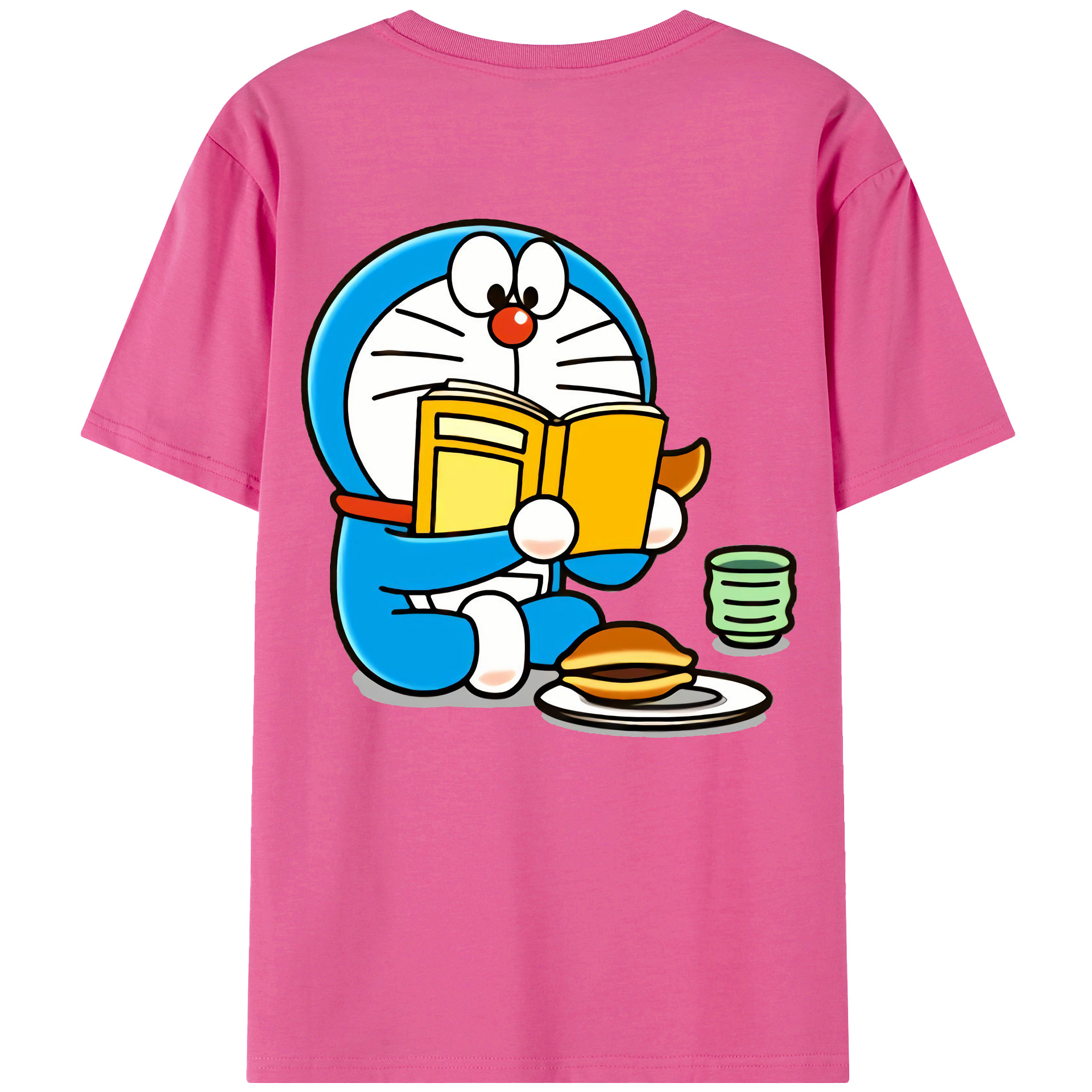 （画像用） ドラえもん Doraemon レディース半袖Tシャツ(バックプリント)