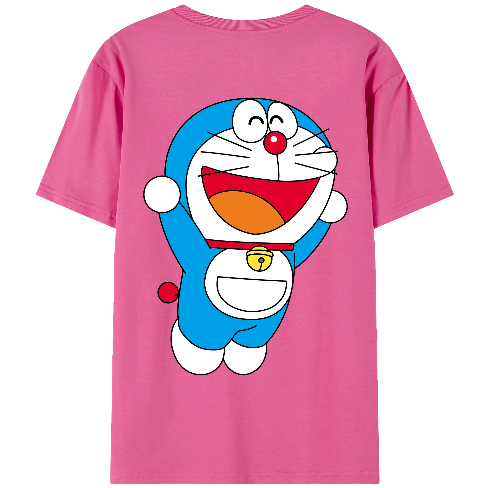（画像用） ドラえもん Doraemon レディース半袖Tシャツ(バックプリント)
