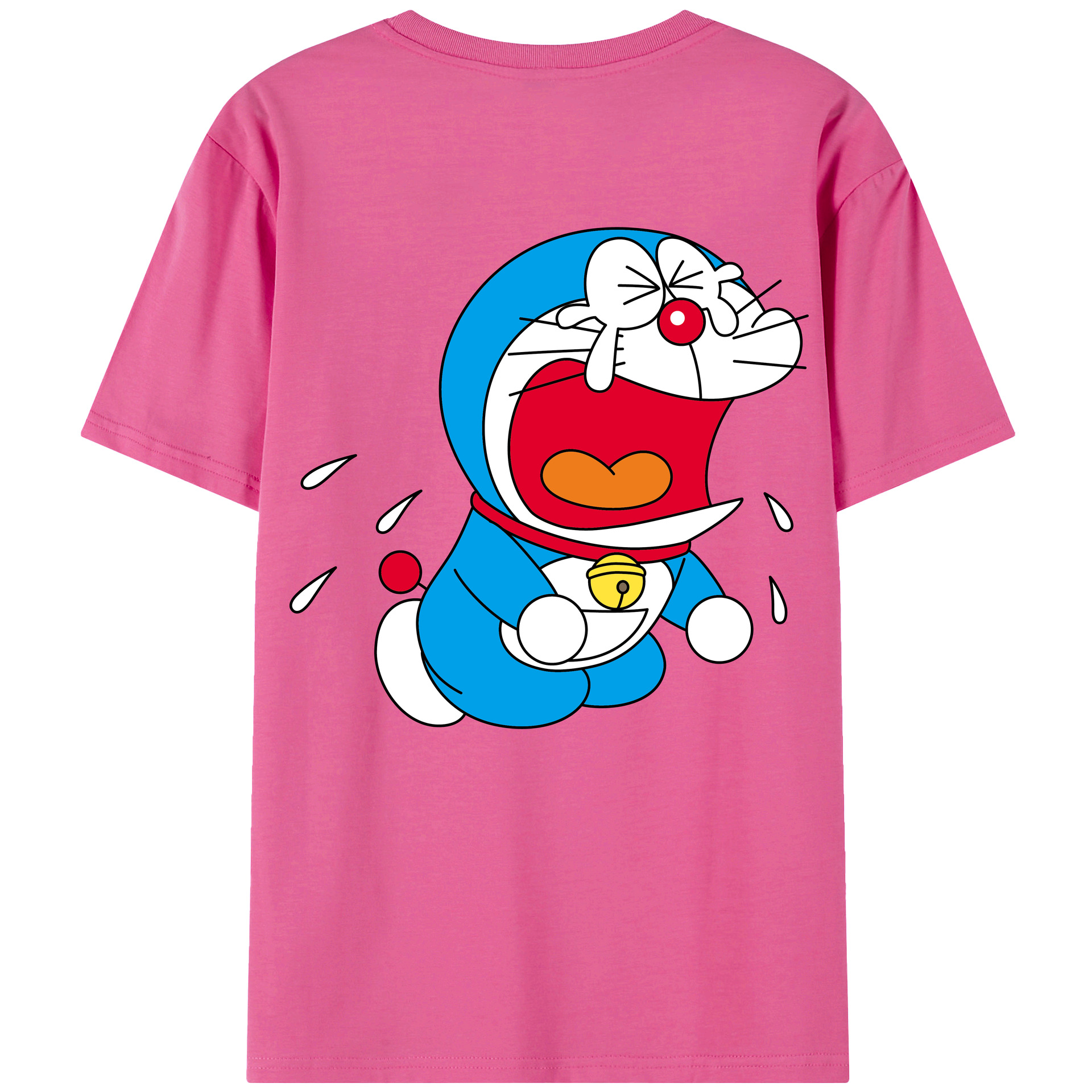 （画像用） ドラえもん Doraemon レディース半袖Tシャツ(バックプリント)