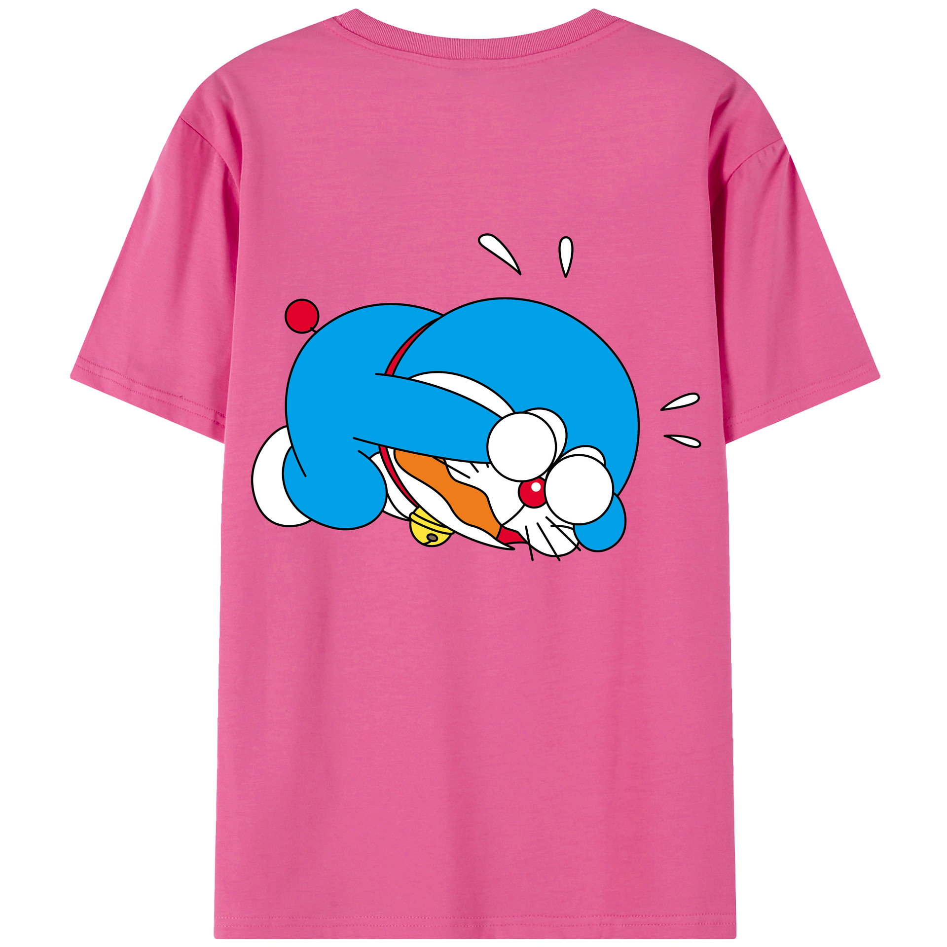 （画像用） ドラえもん Doraemon レディース半袖Tシャツ(バックプリント)
