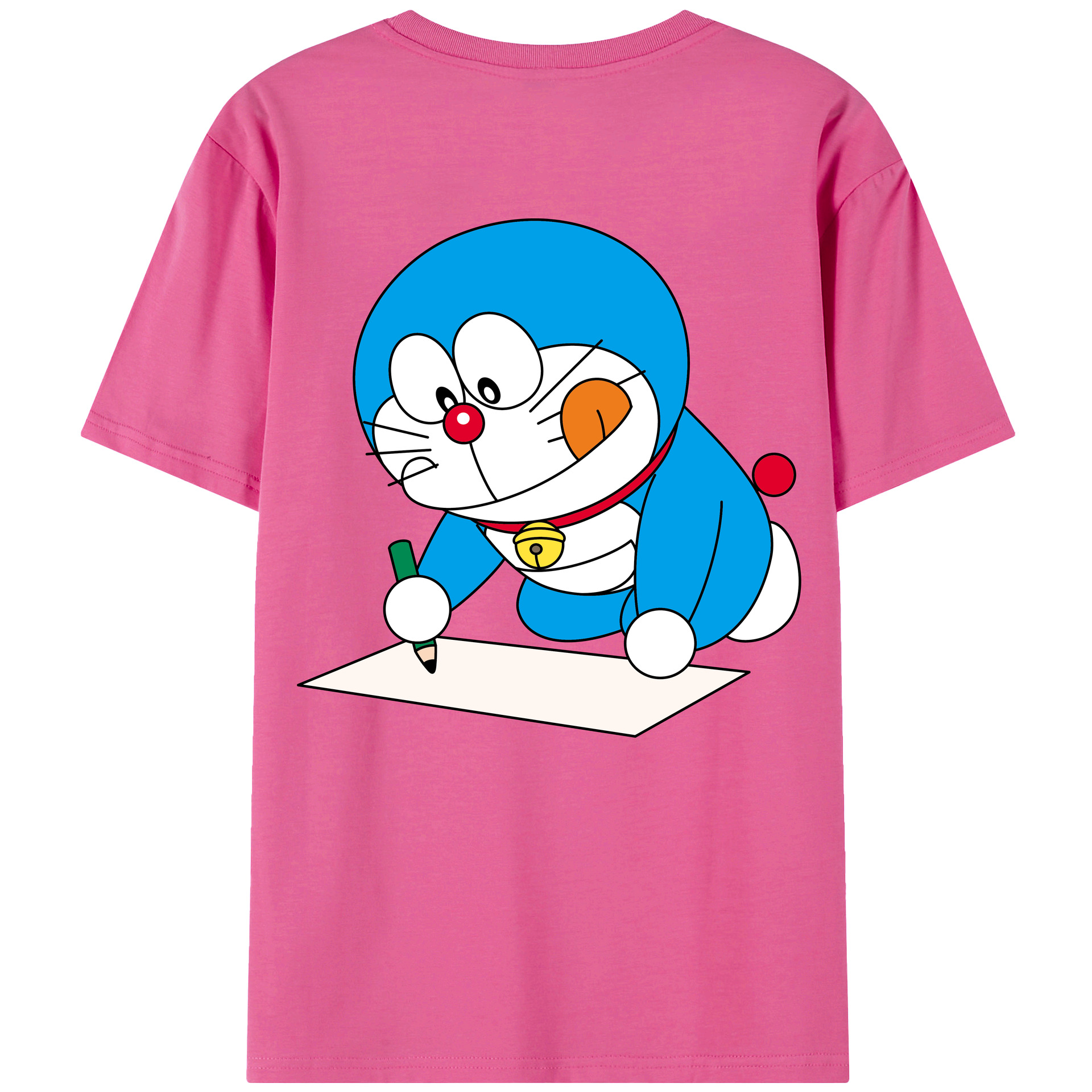 （画像用） ドラえもん Doraemon レディース半袖Tシャツ(バックプリント)